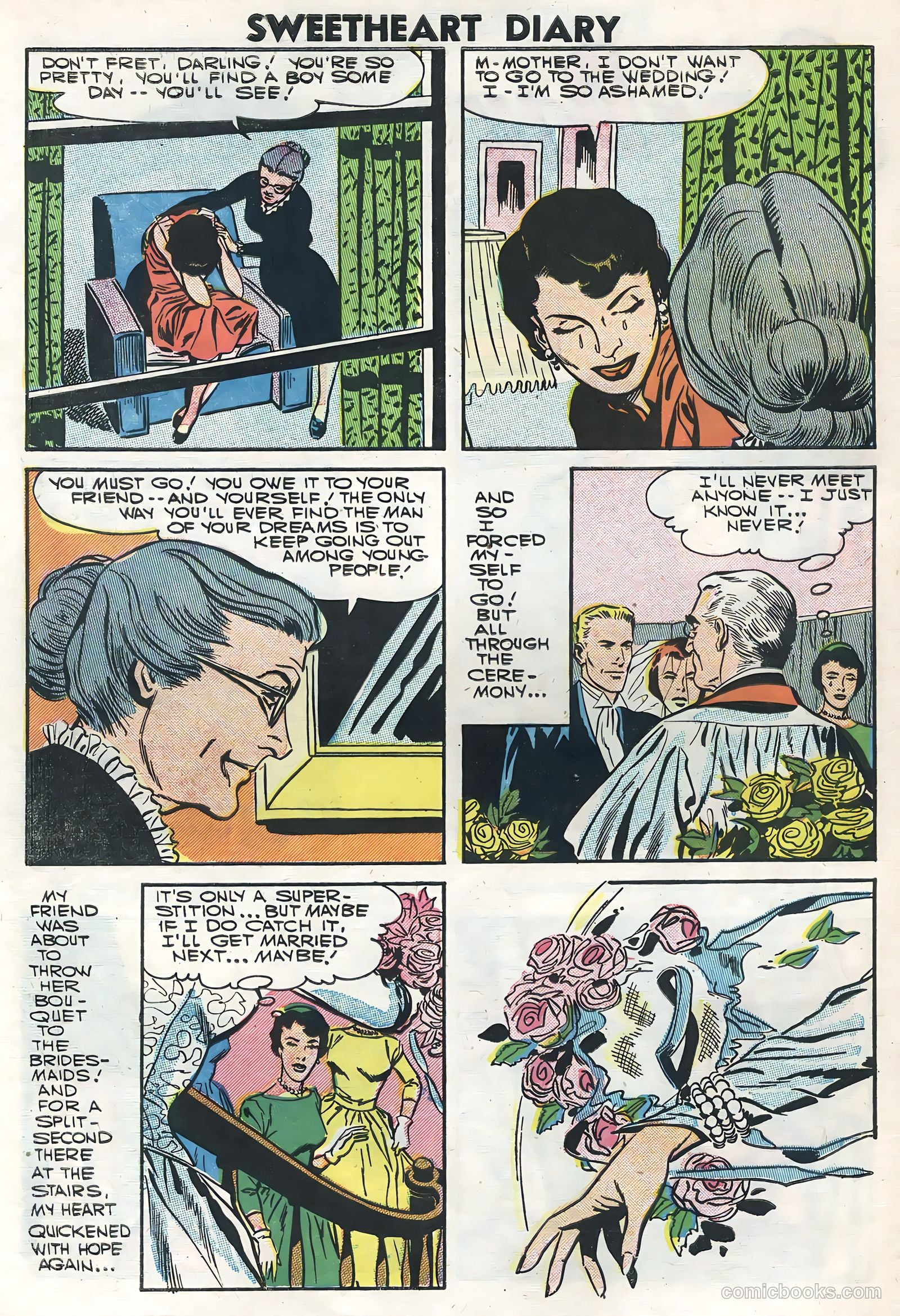 Sweetheart Diary #36 (1957) — page 30 of 36