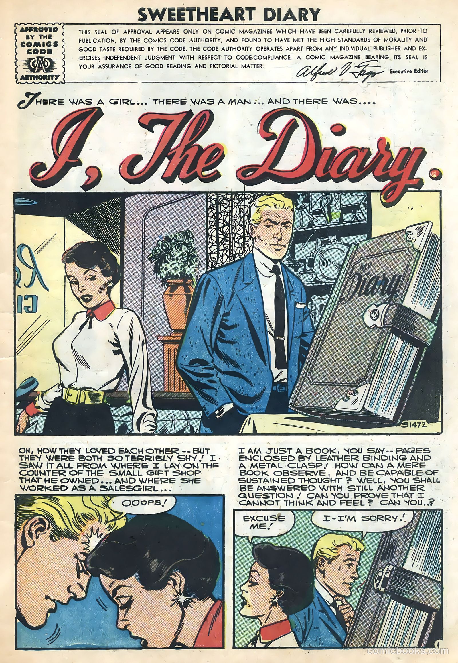 Sweetheart Diary #37 (1957) — page 3 of 36