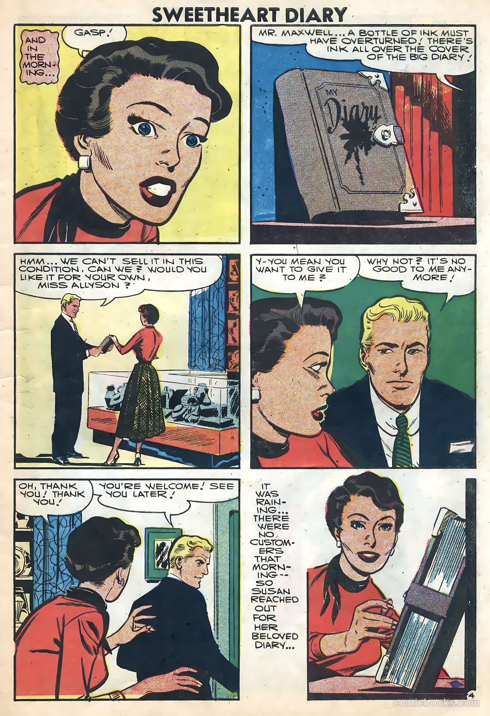 Sweetheart Diary #37 (1957) — page 7 of 36