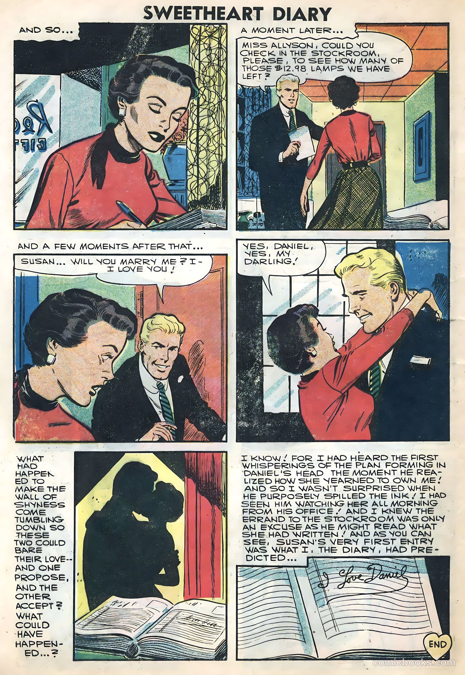 Sweetheart Diary #37 (1957) — page 8 of 36