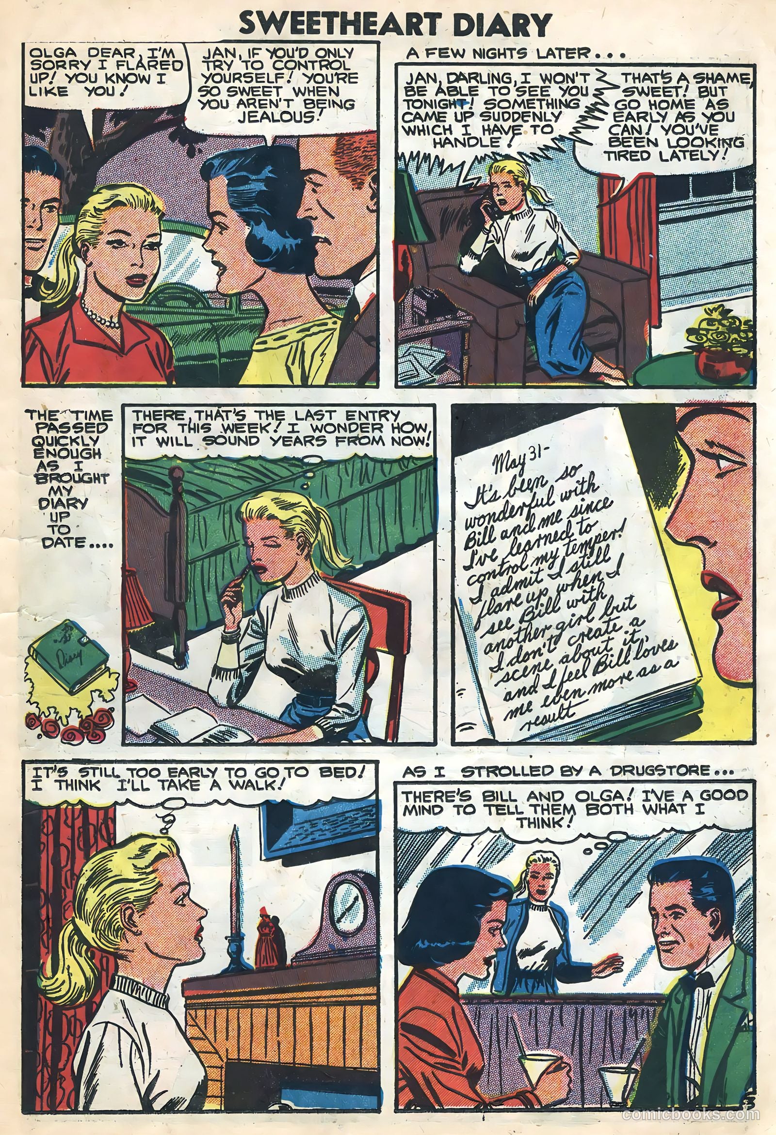 Sweetheart Diary #37 (1957) — page 11 of 36