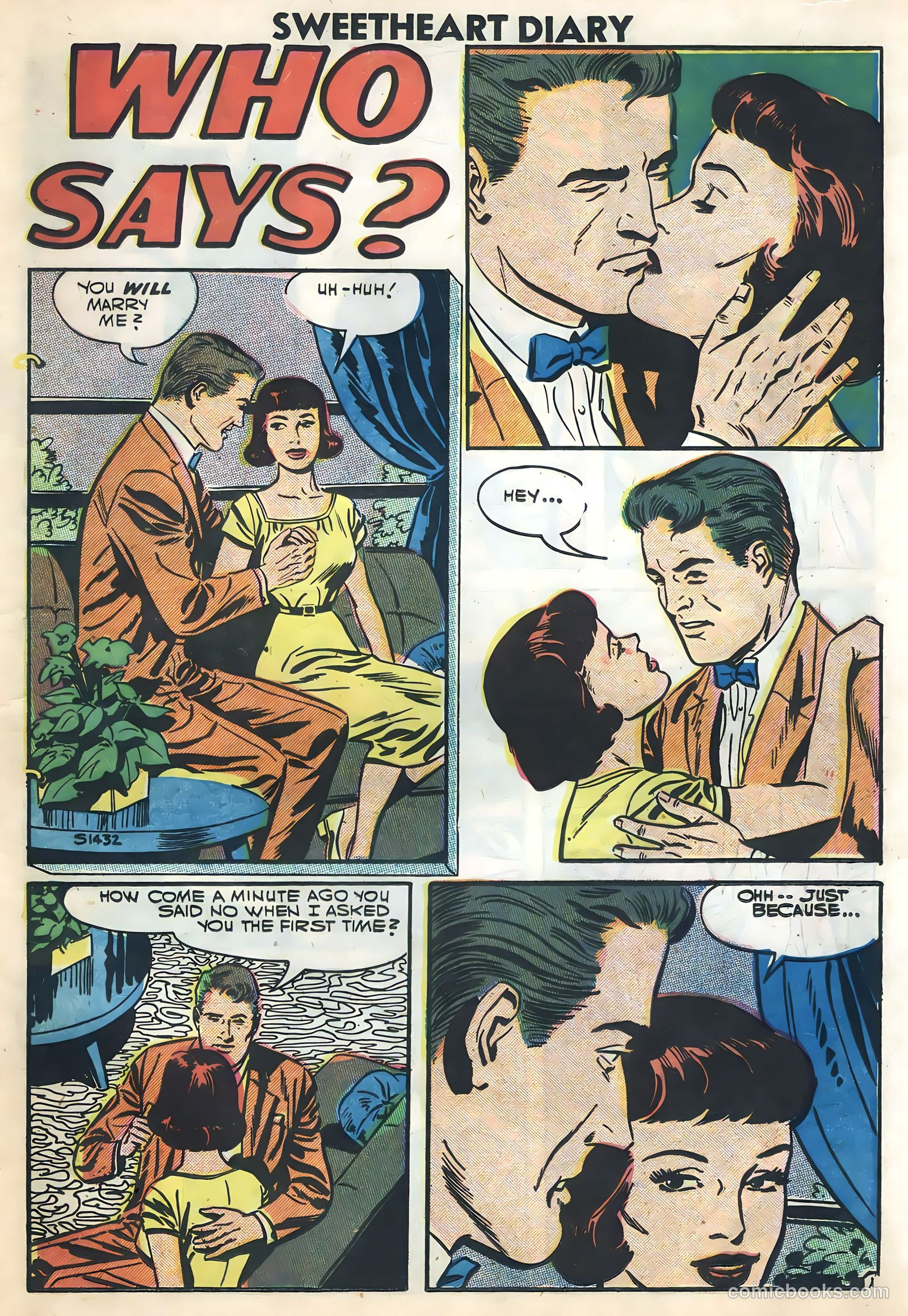 Sweetheart Diary #37 (1957) — page 23 of 36