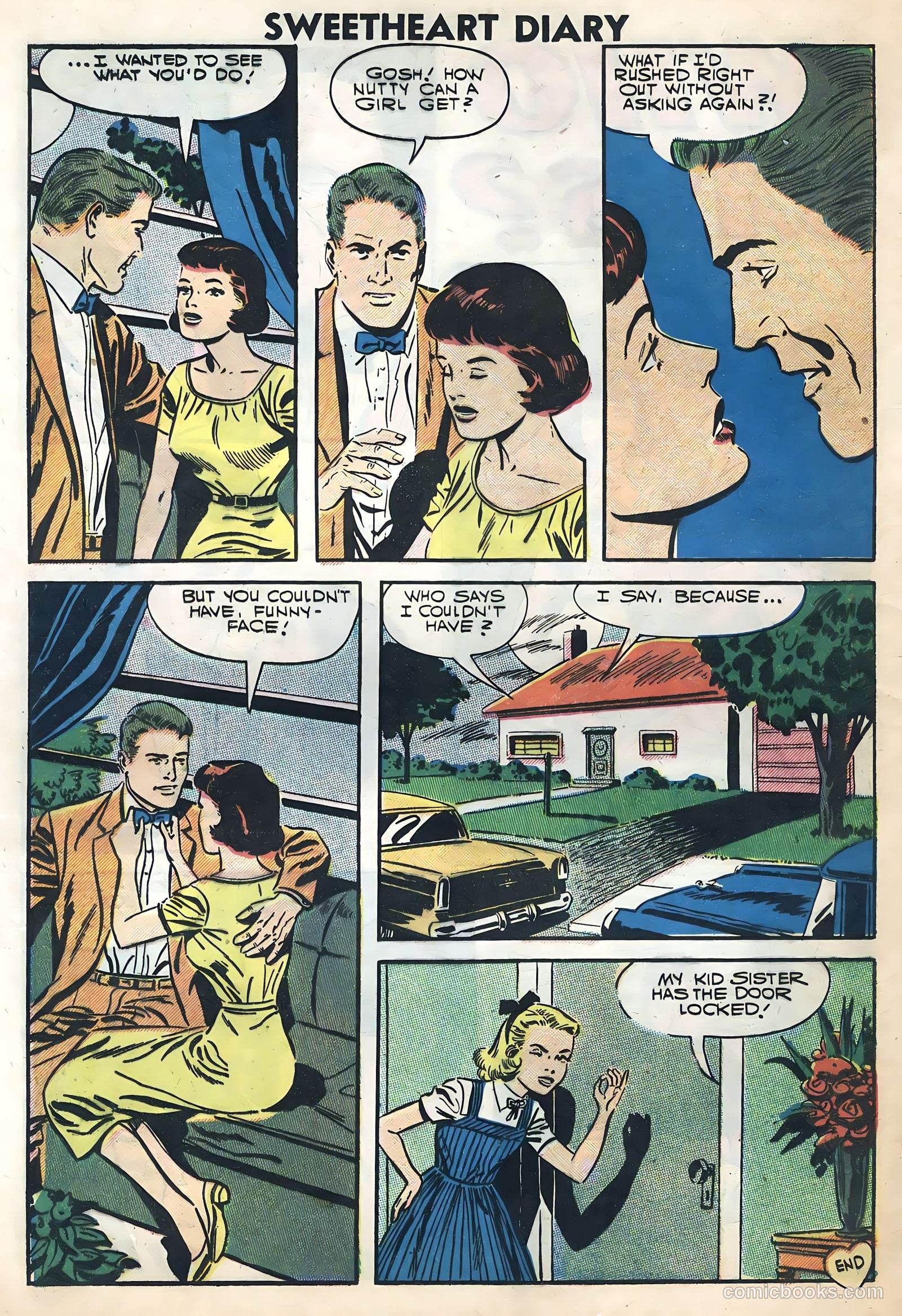Sweetheart Diary #37 (1957) — page 24 of 36