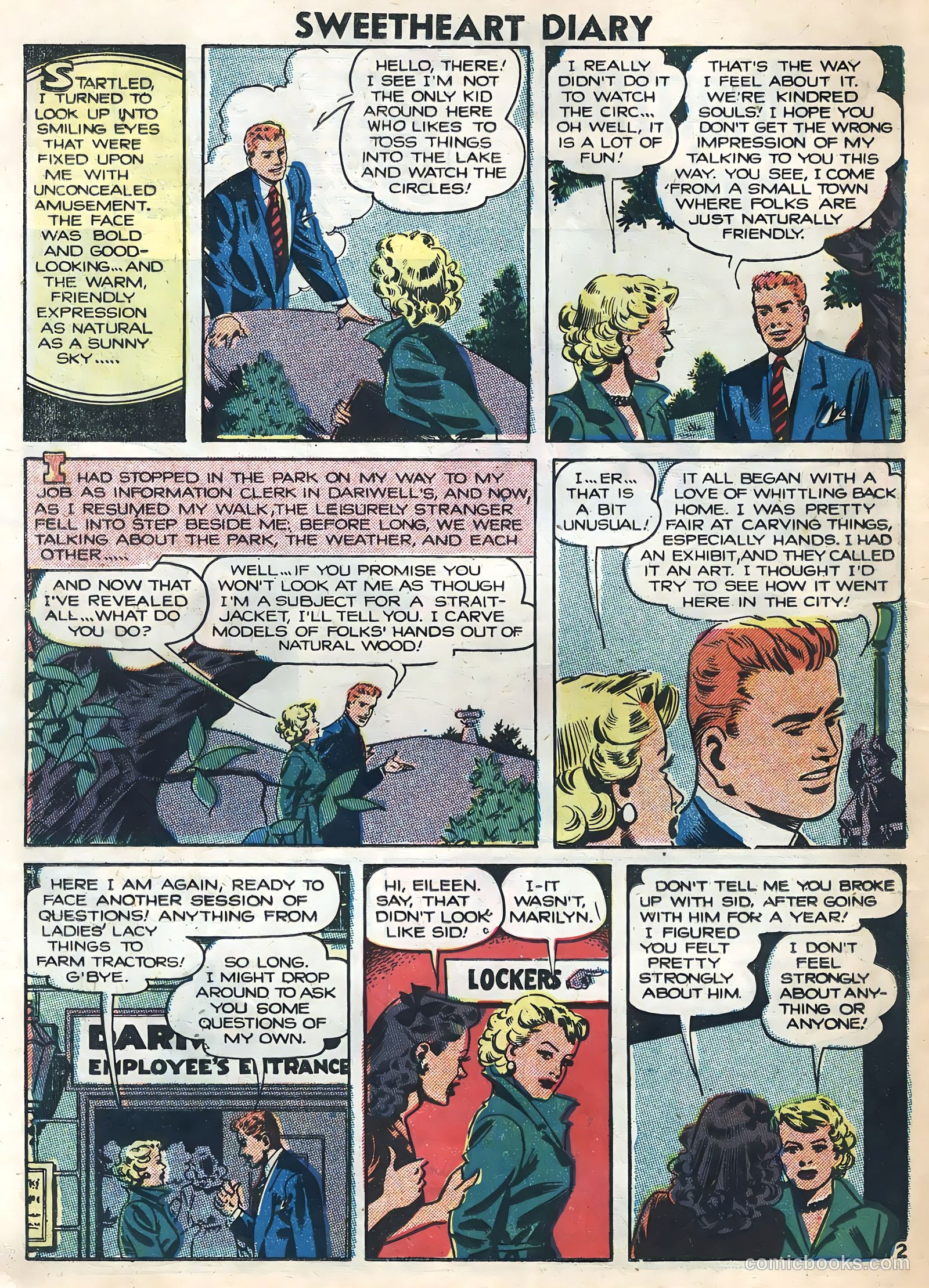 Sweetheart Diary #37 (1957) — page 26 of 36