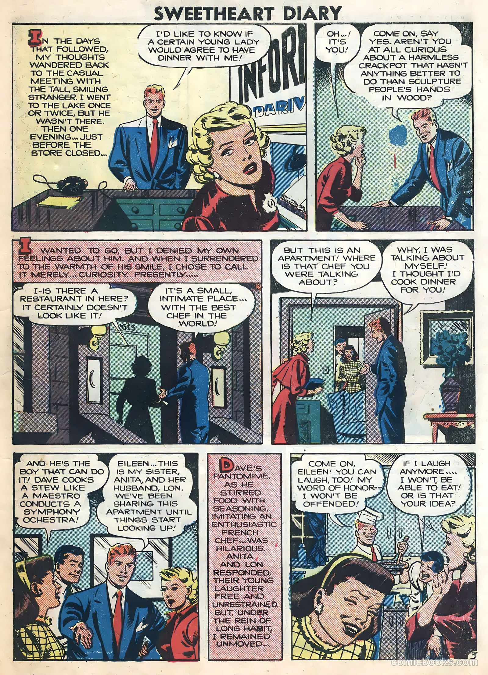 Sweetheart Diary #37 (1957) — page 27 of 36