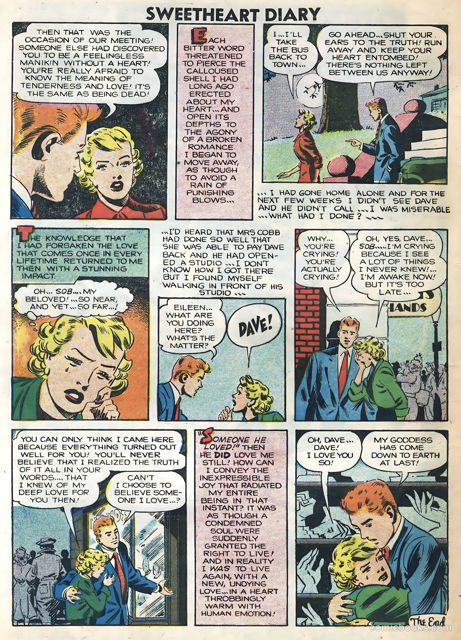Sweetheart Diary #37 (1957) — page 32 of 36