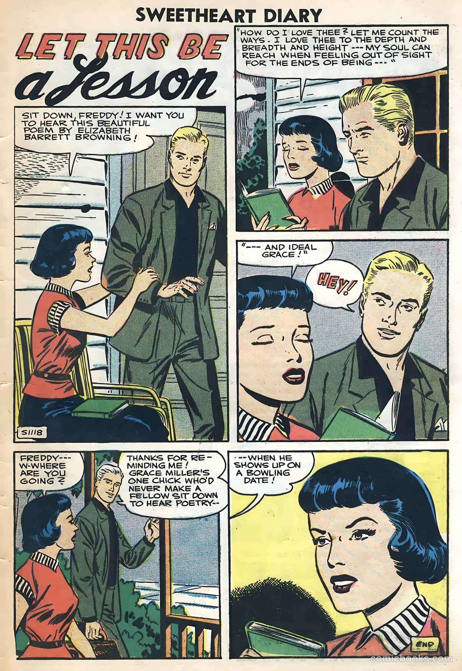 Sweetheart Diary #37 (1957) — page 33 of 36