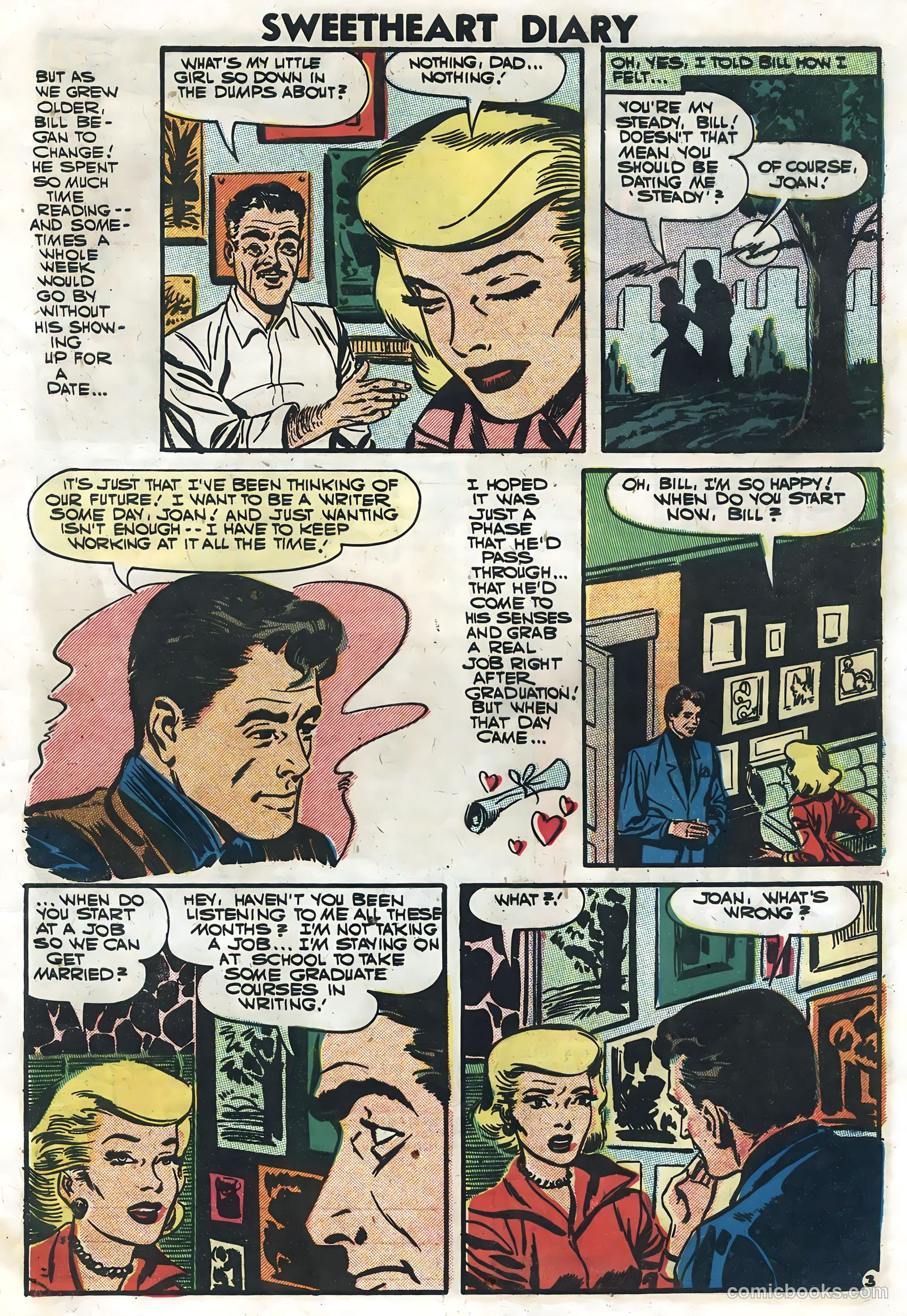 Sweetheart Diary #38 (1957) — page 5 of 36