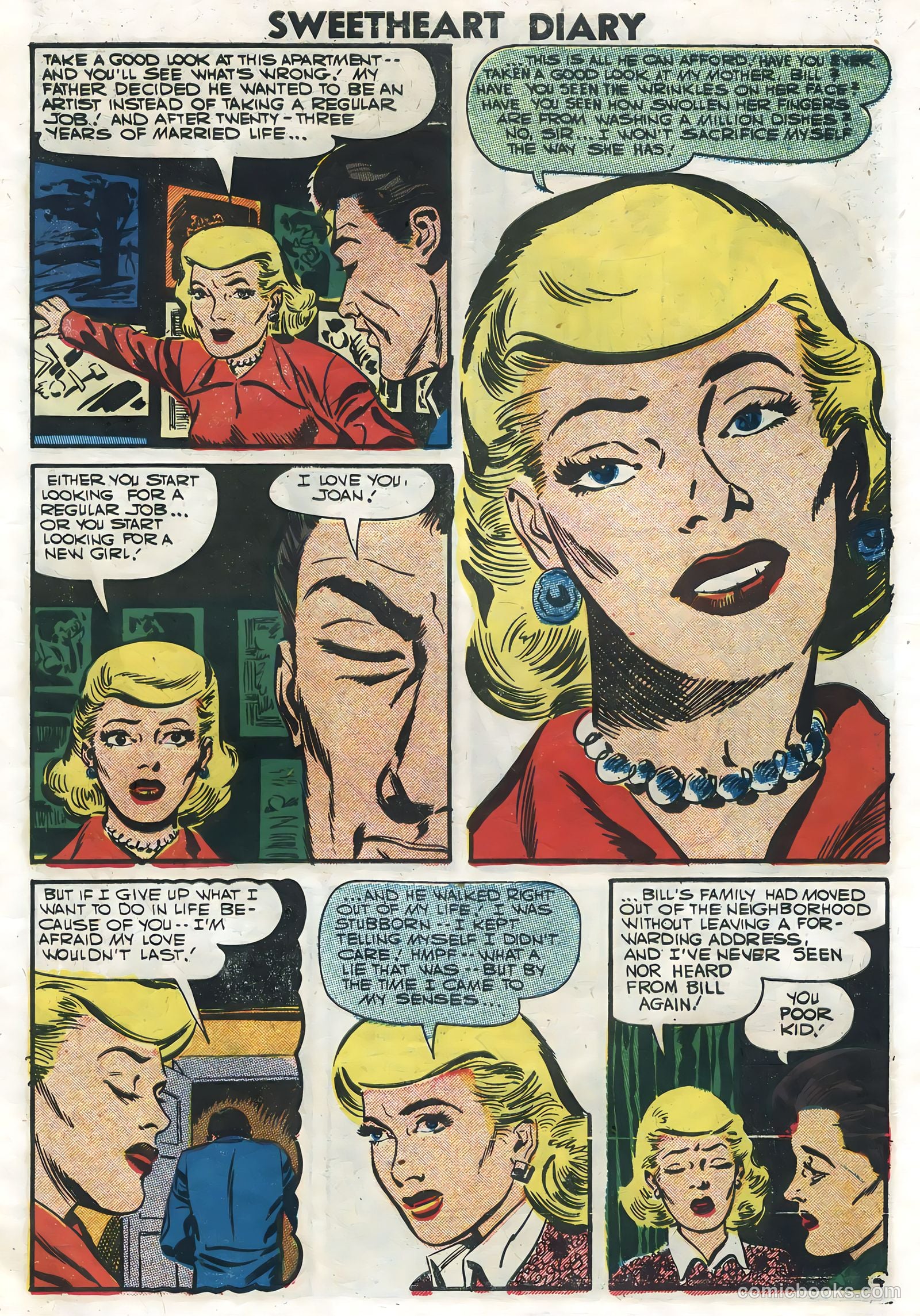 Sweetheart Diary #38 (1957) — page 7 of 36