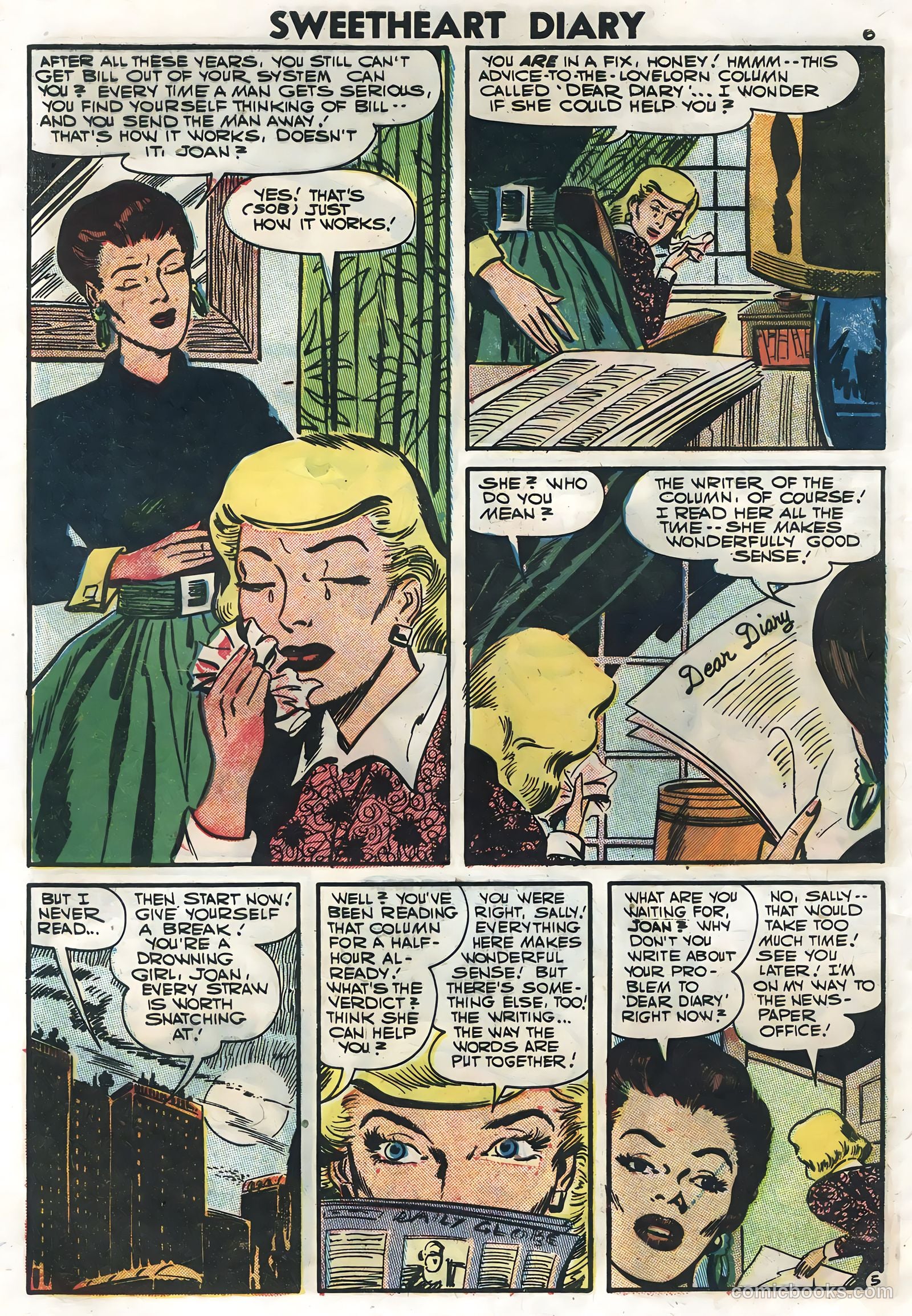 Sweetheart Diary #38 (1957) — page 8 of 36