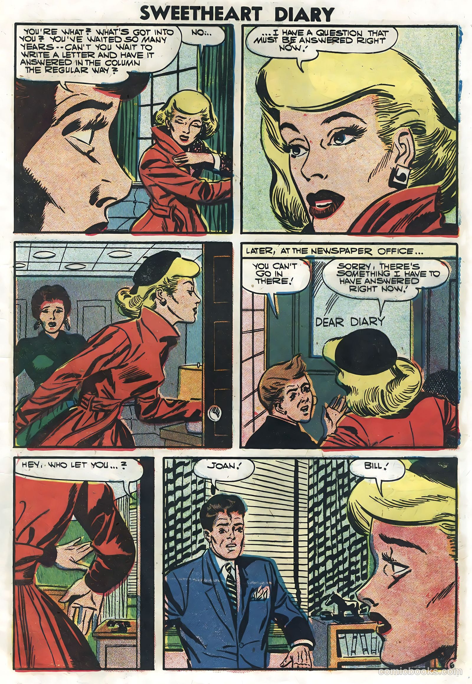 Sweetheart Diary #38 (1957) — page 9 of 36