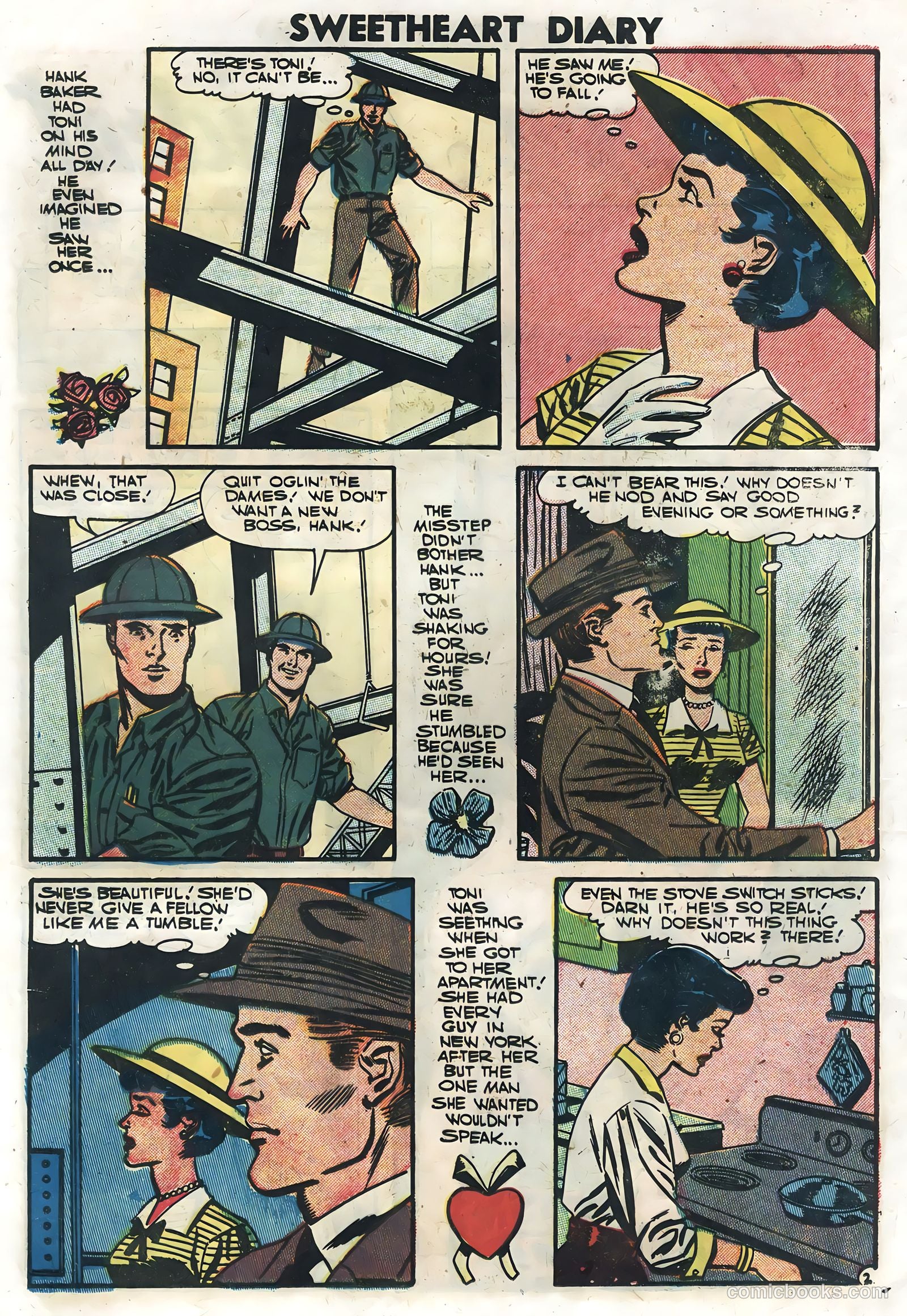 Sweetheart Diary #38 (1957) — page 12 of 36