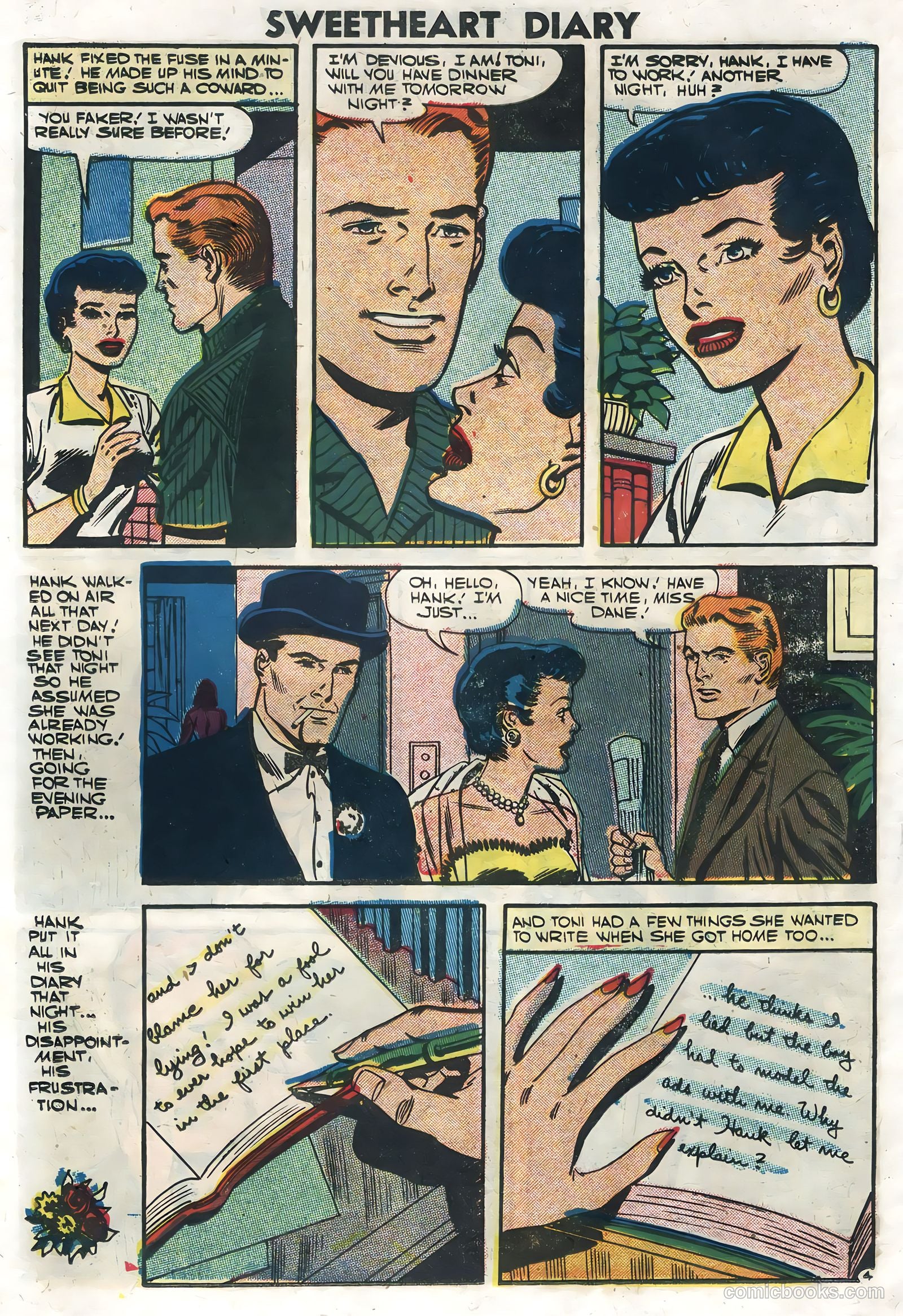 Sweetheart Diary #38 (1957) — page 14 of 36