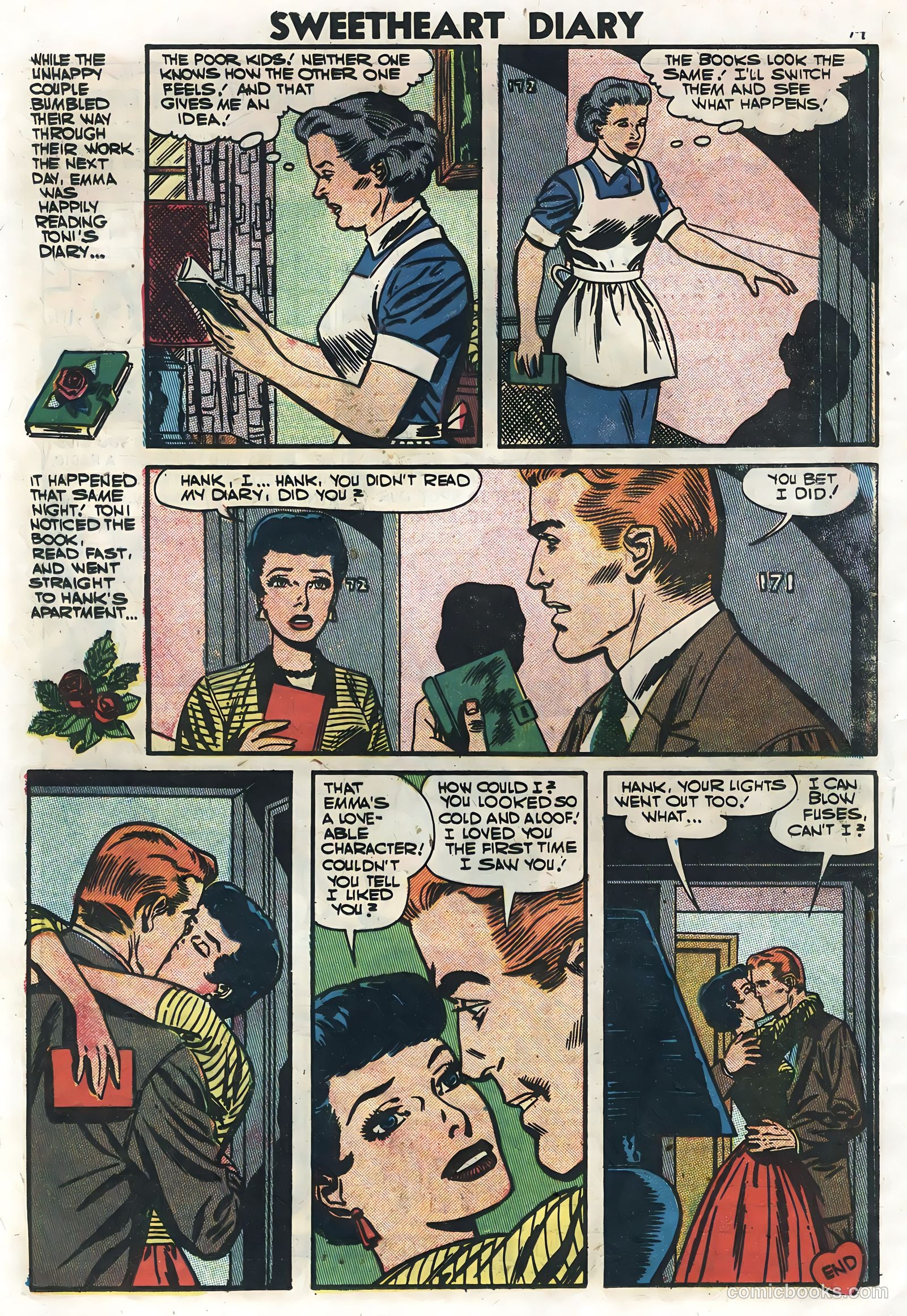 Sweetheart Diary #38 (1957) — page 16 of 36