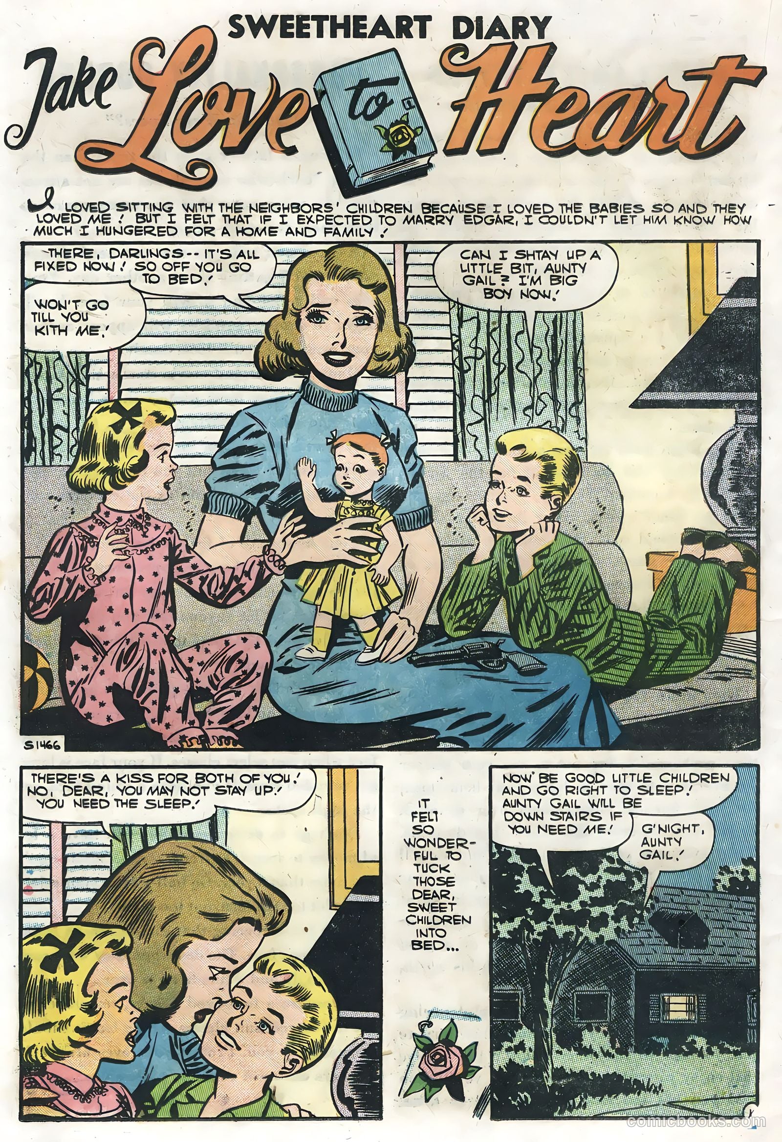 Sweetheart Diary #38 (1957) — page 20 of 36