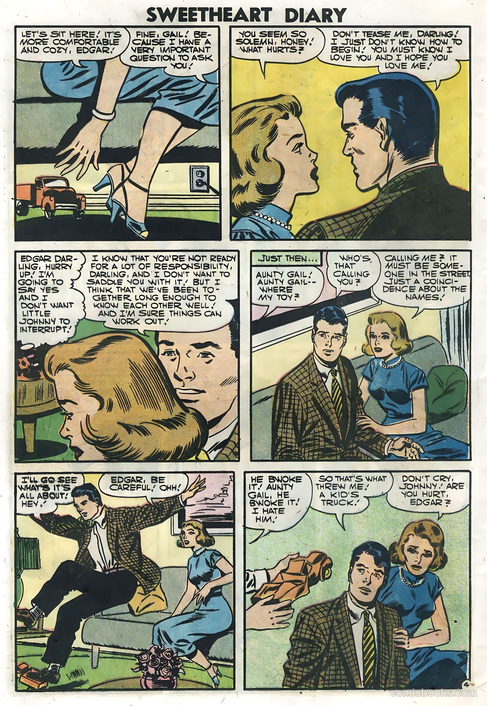 Sweetheart Diary #38 (1957) — page 24 of 36