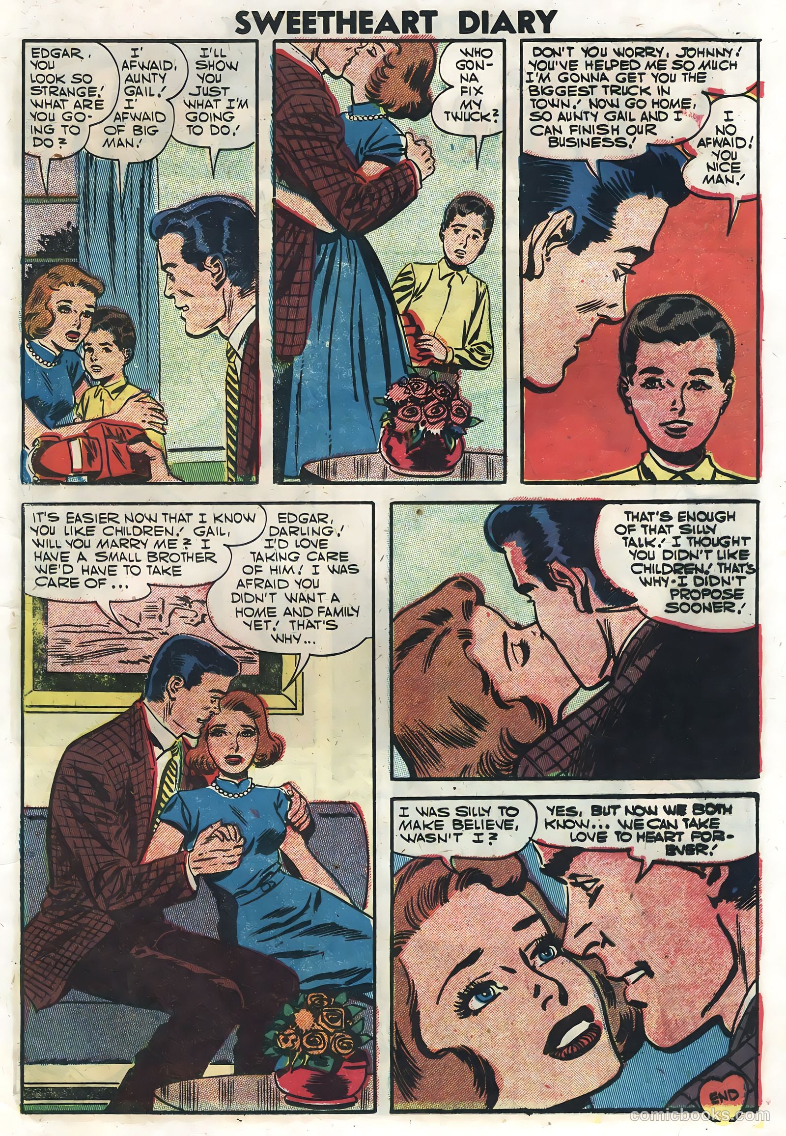 Sweetheart Diary #38 (1957) — page 25 of 36