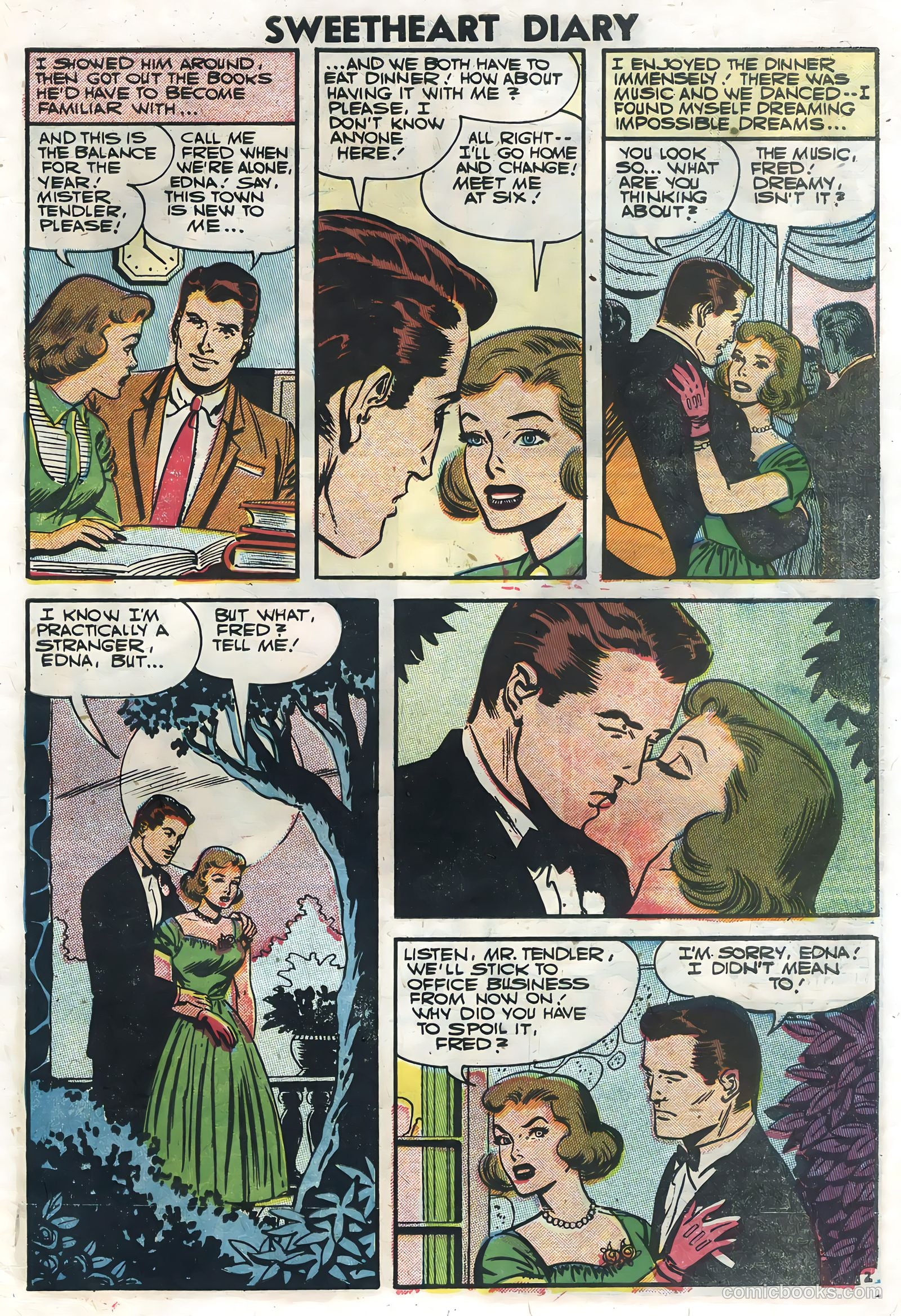 Sweetheart Diary #38 (1957) — page 27 of 36