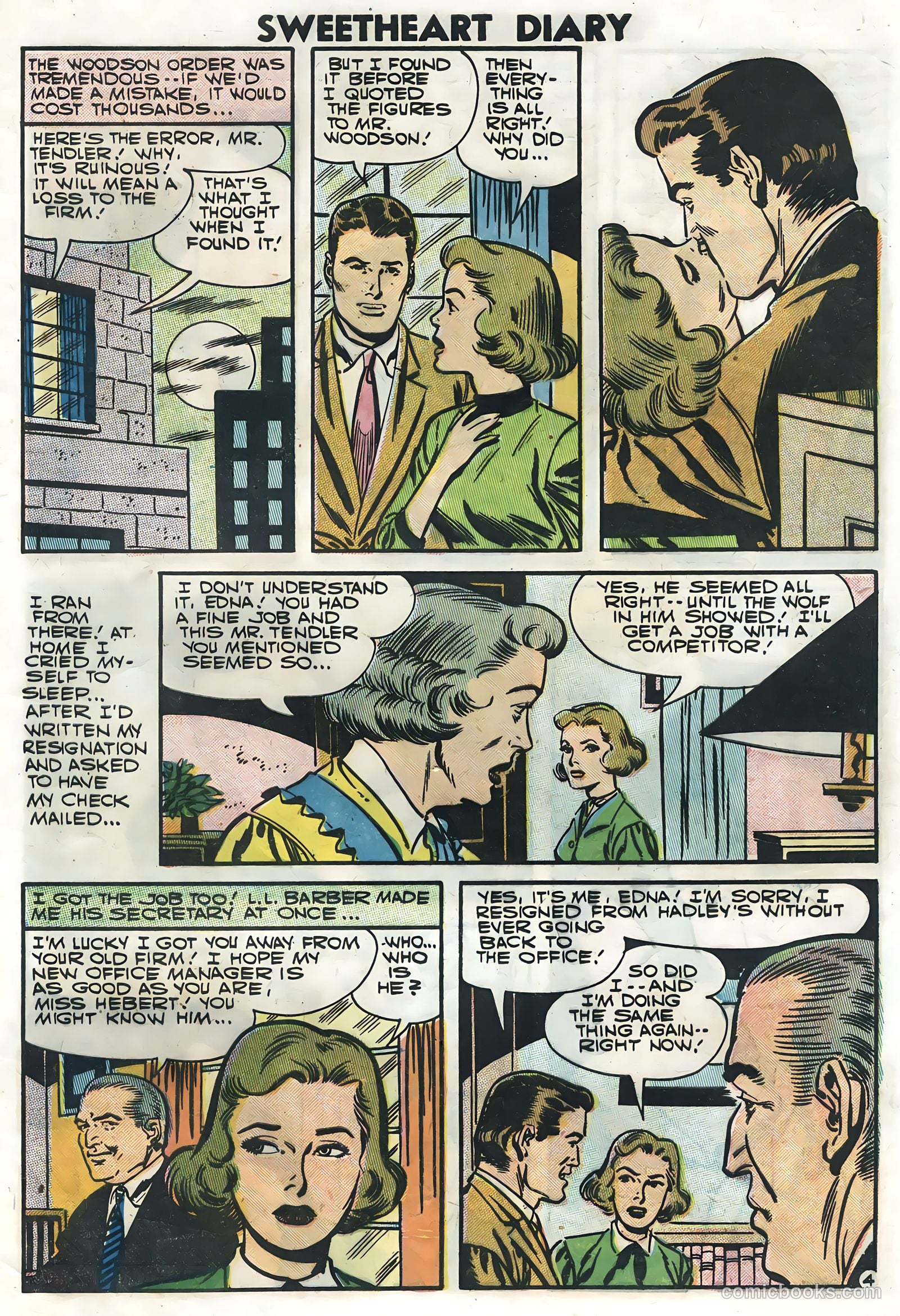 Sweetheart Diary #38 (1957) — page 29 of 36