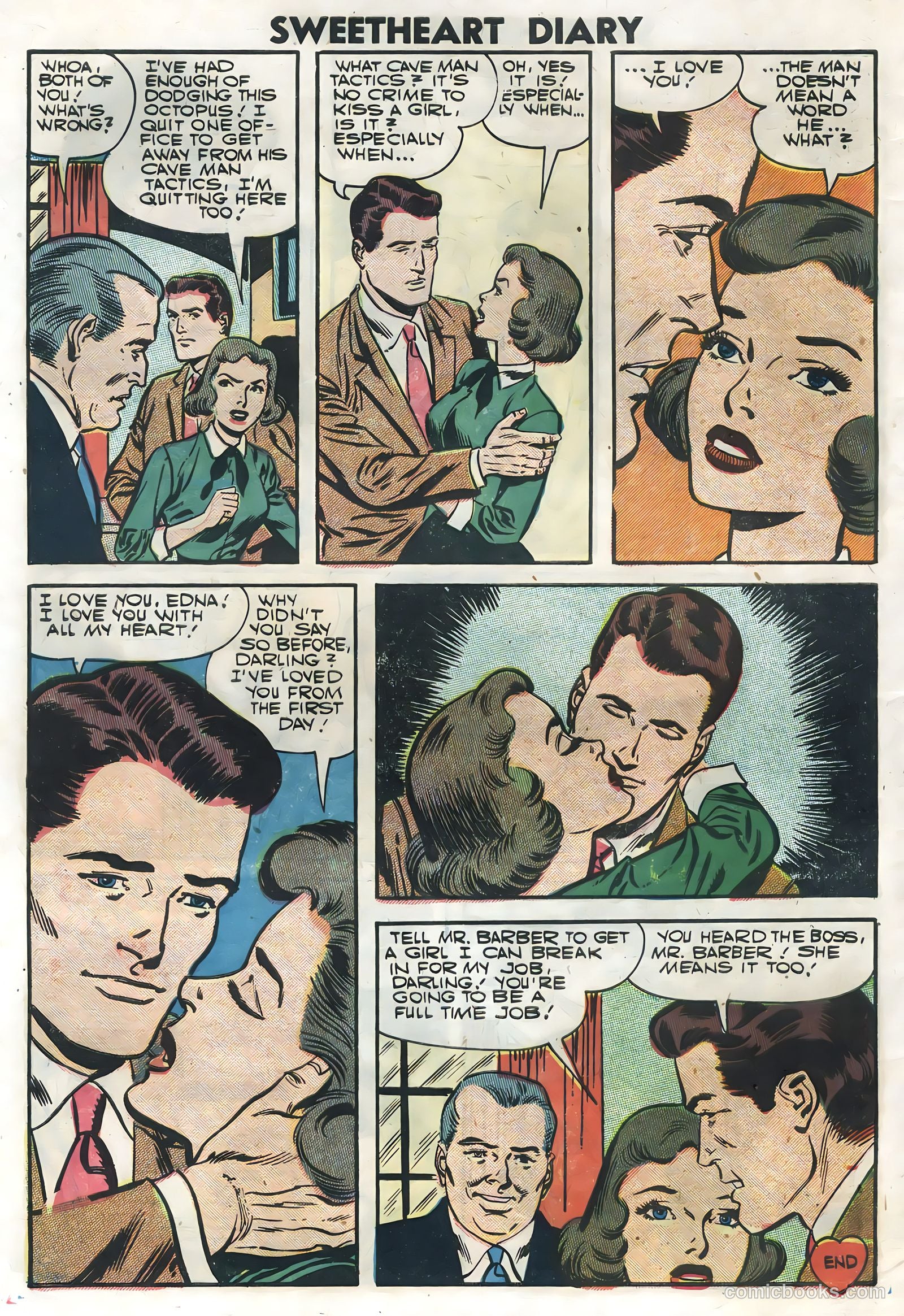 Sweetheart Diary #38 (1957) — page 30 of 36