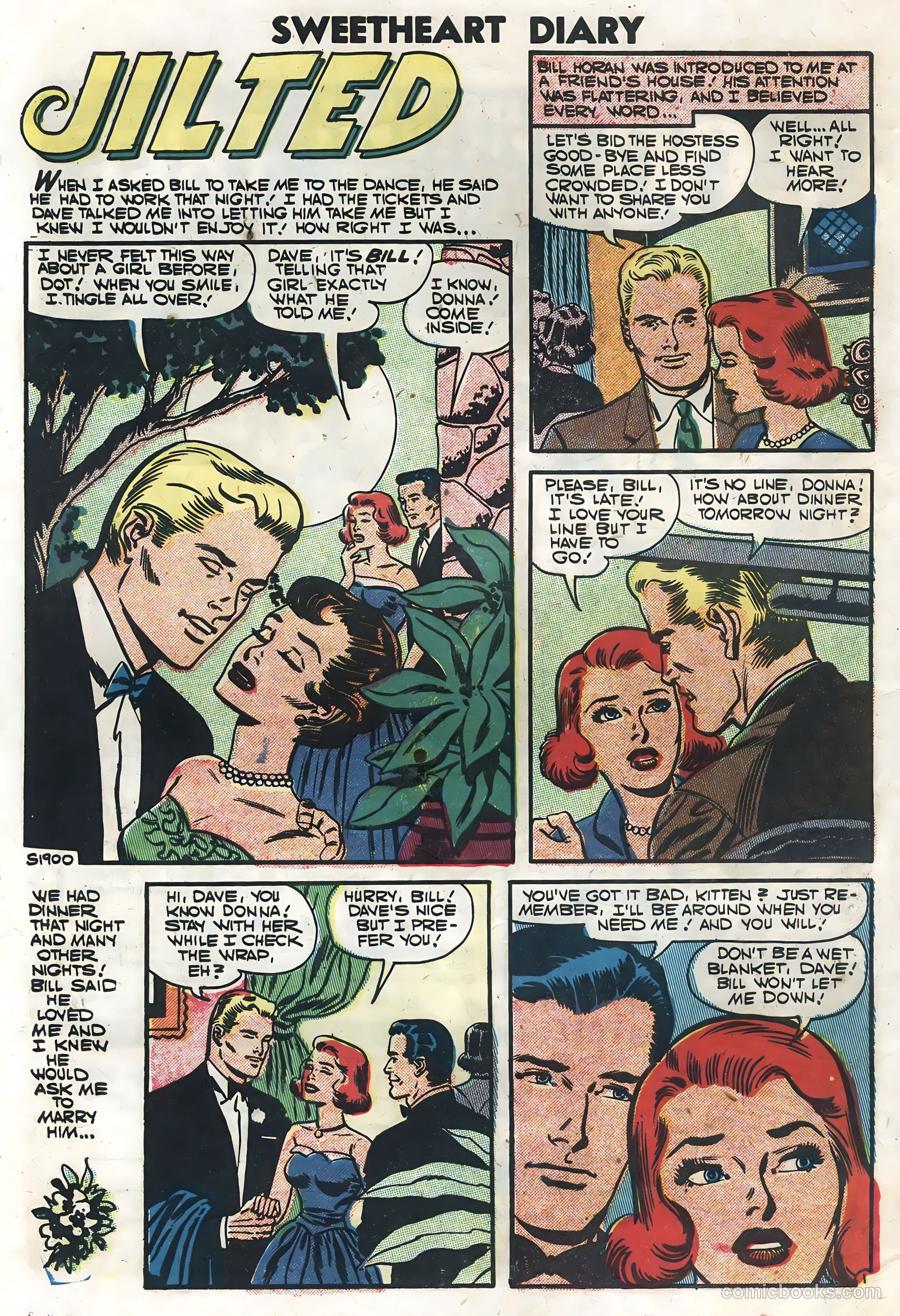 Sweetheart Diary #38 (1957) — page 32 of 36