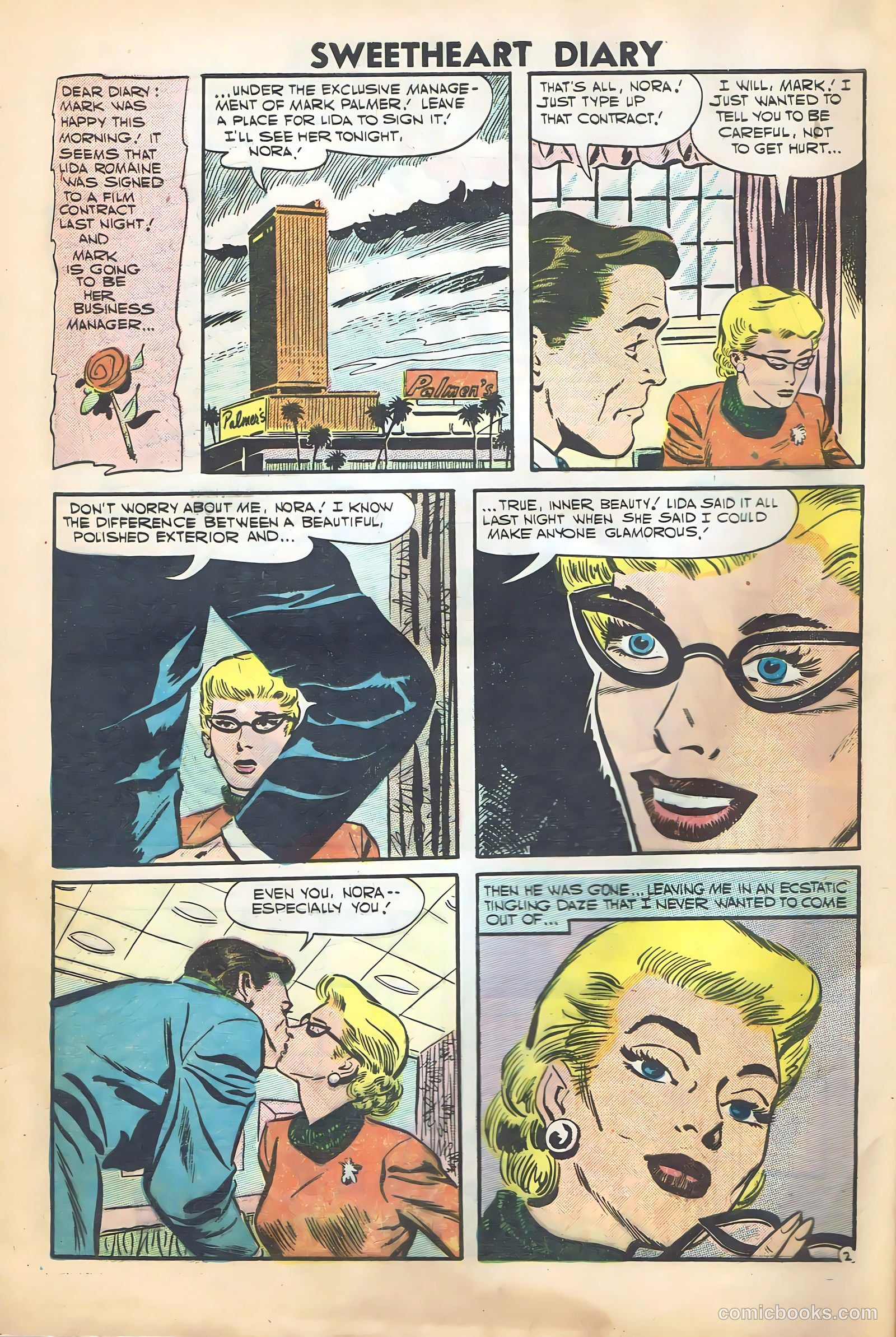Sweetheart Diary #39 (1957) — page 4 of 36