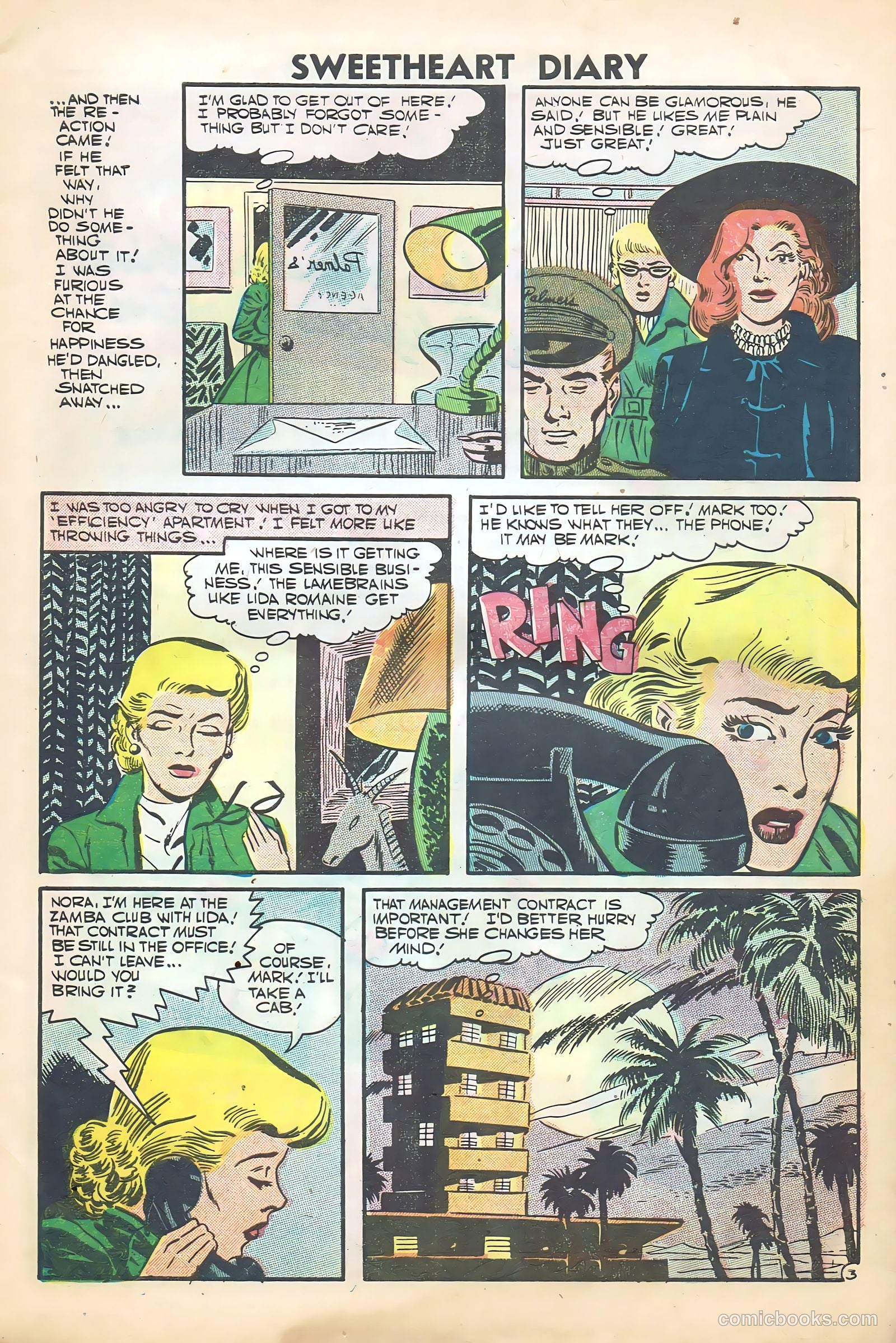 Sweetheart Diary #39 (1957) — page 5 of 36
