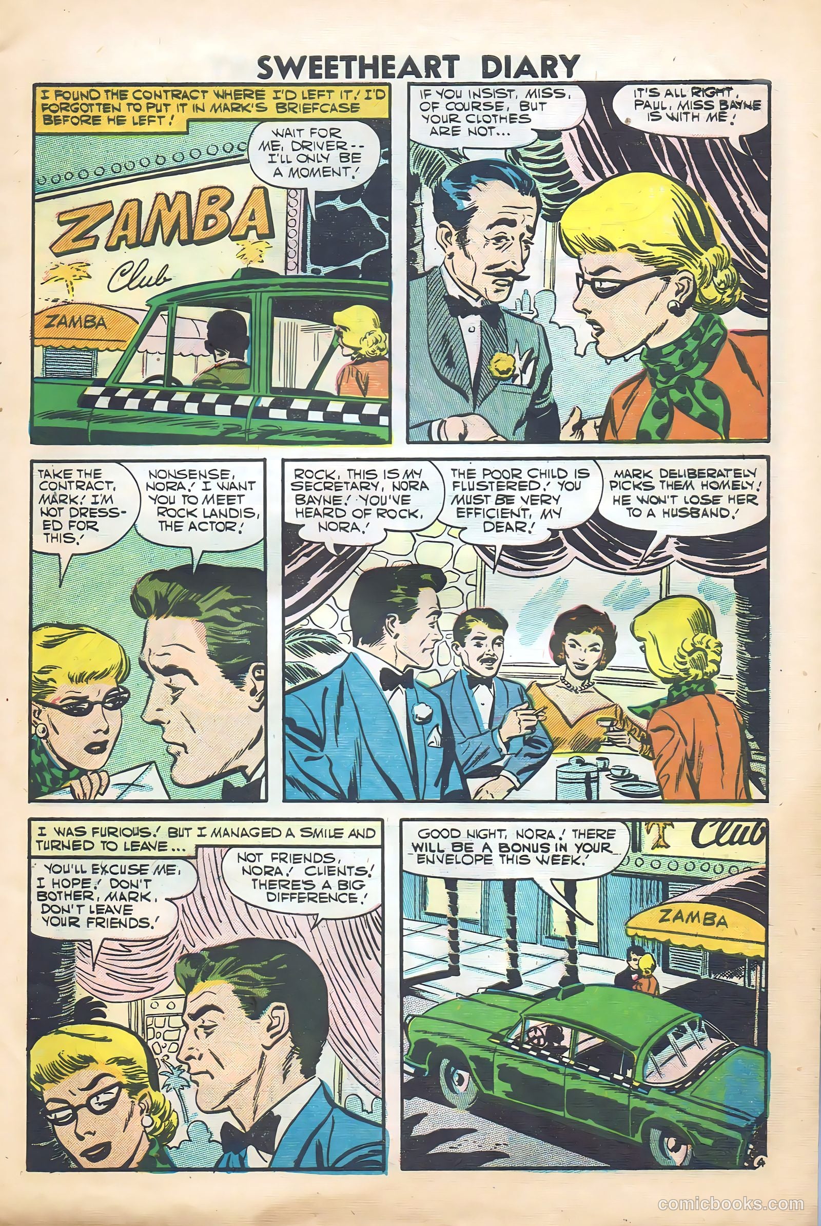 Sweetheart Diary #39 (1957) — page 7 of 36