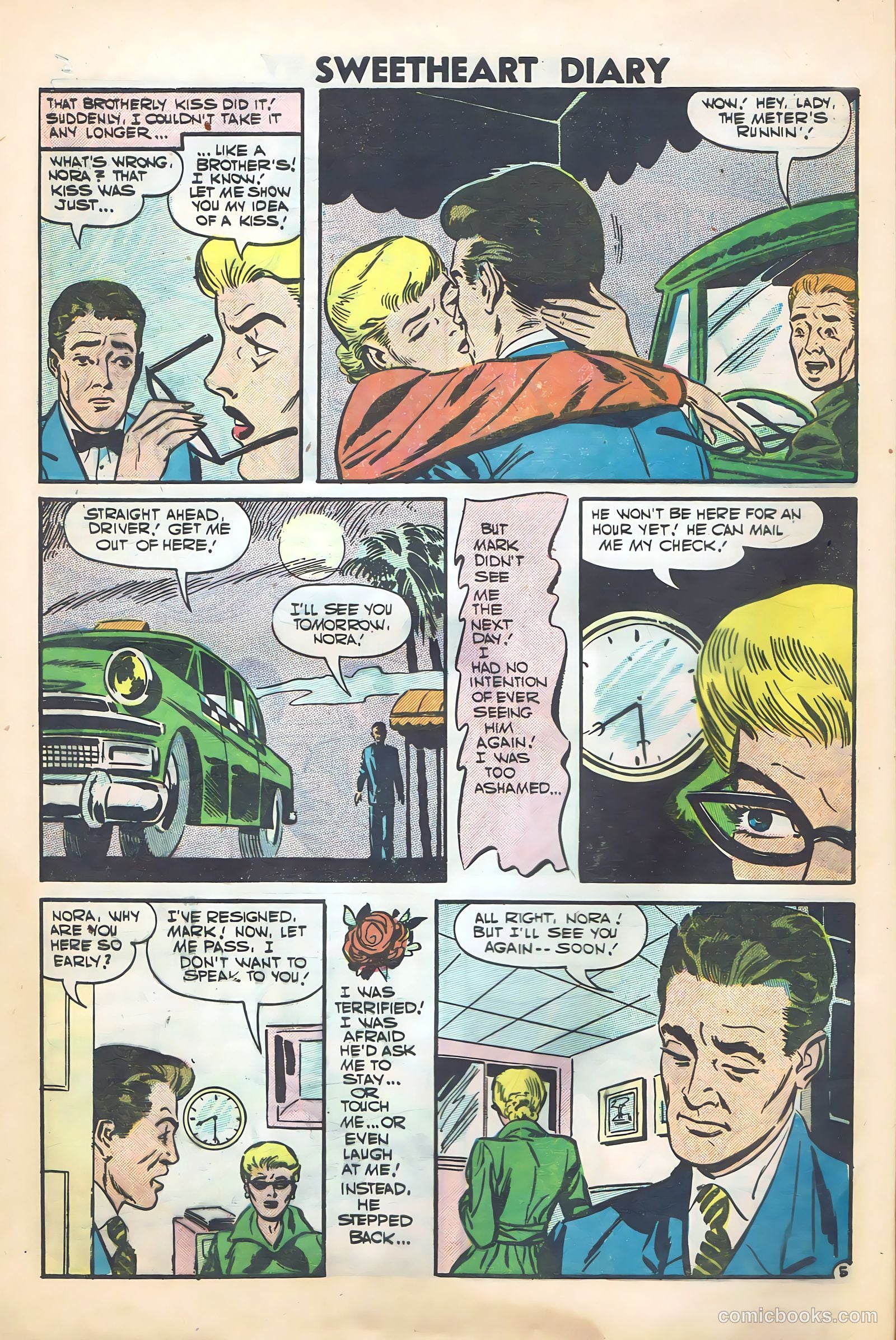 Sweetheart Diary #39 (1957) — page 8 of 36