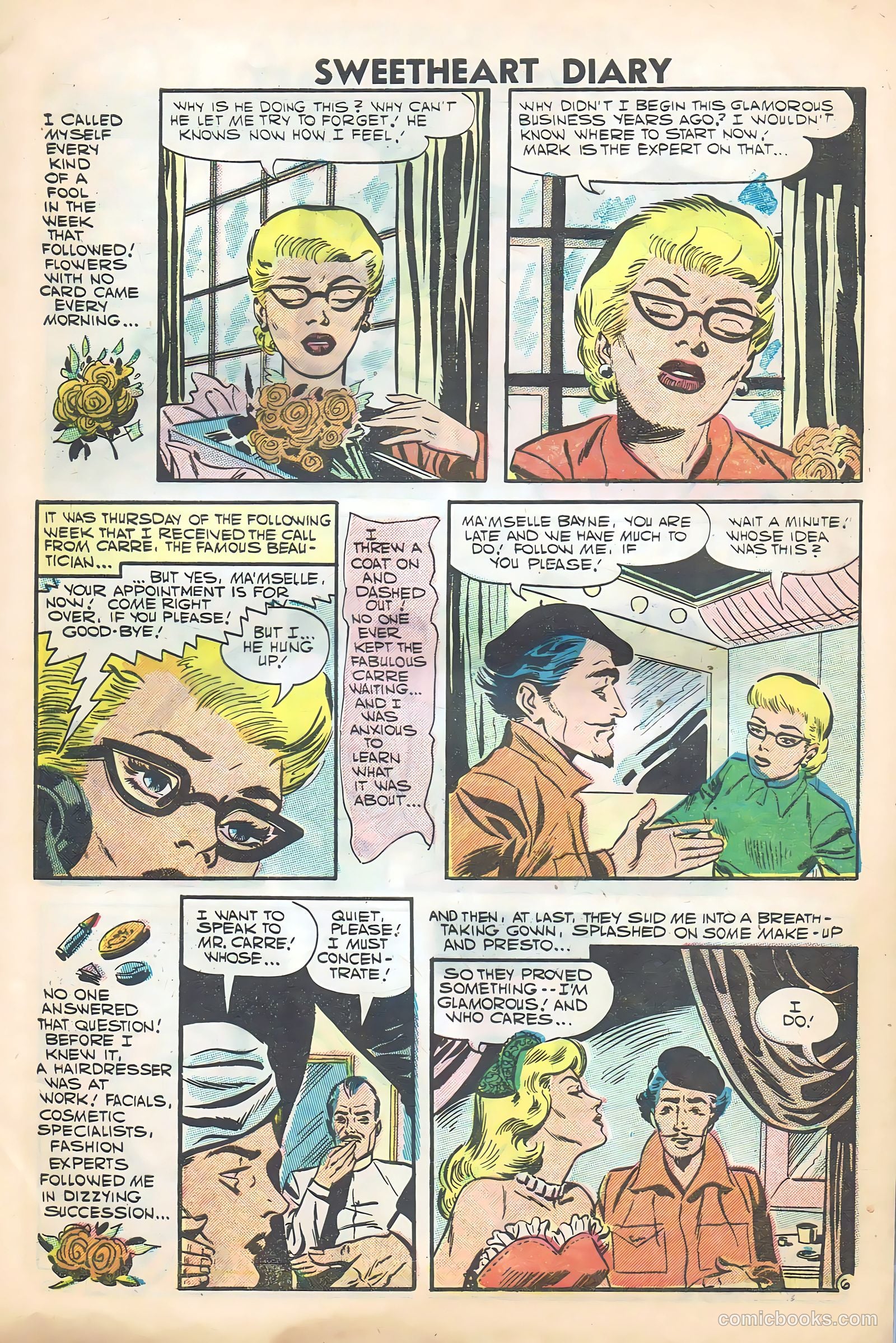 Sweetheart Diary #39 (1957) — page 9 of 36