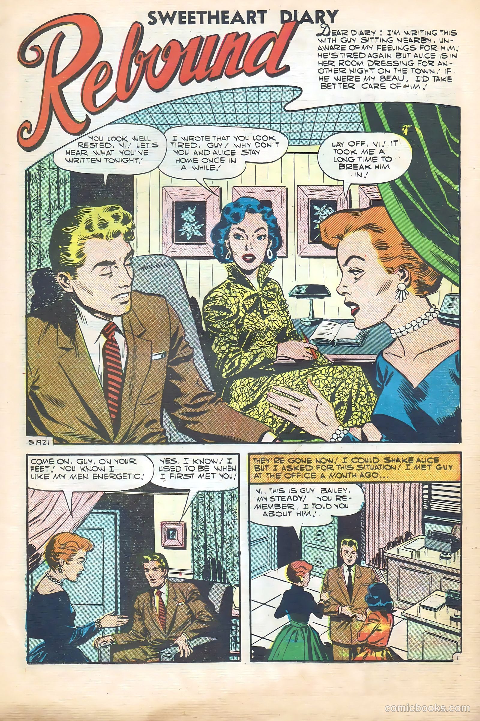 Sweetheart Diary #39 (1957) — page 11 of 36