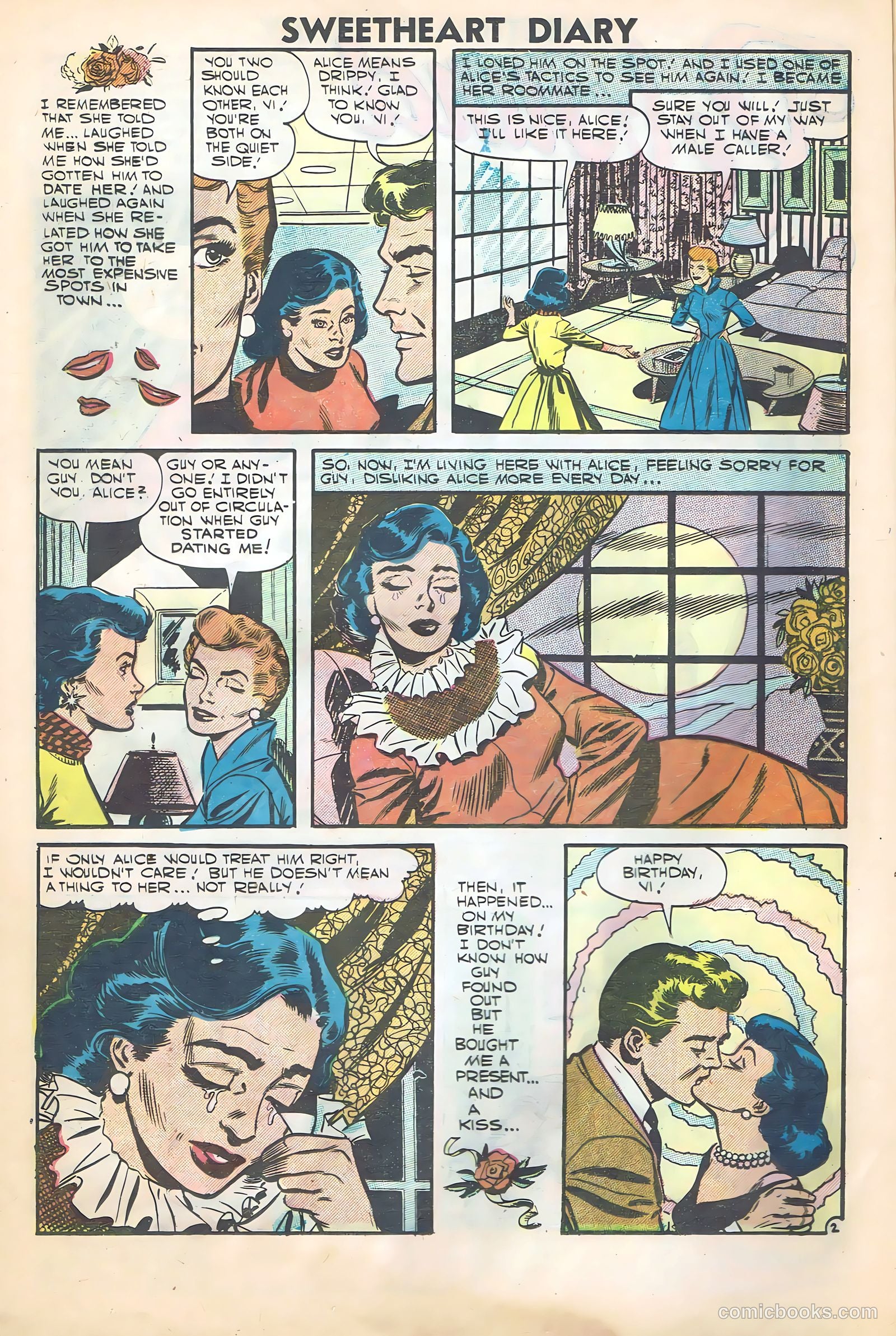 Sweetheart Diary #39 (1957) — page 12 of 36