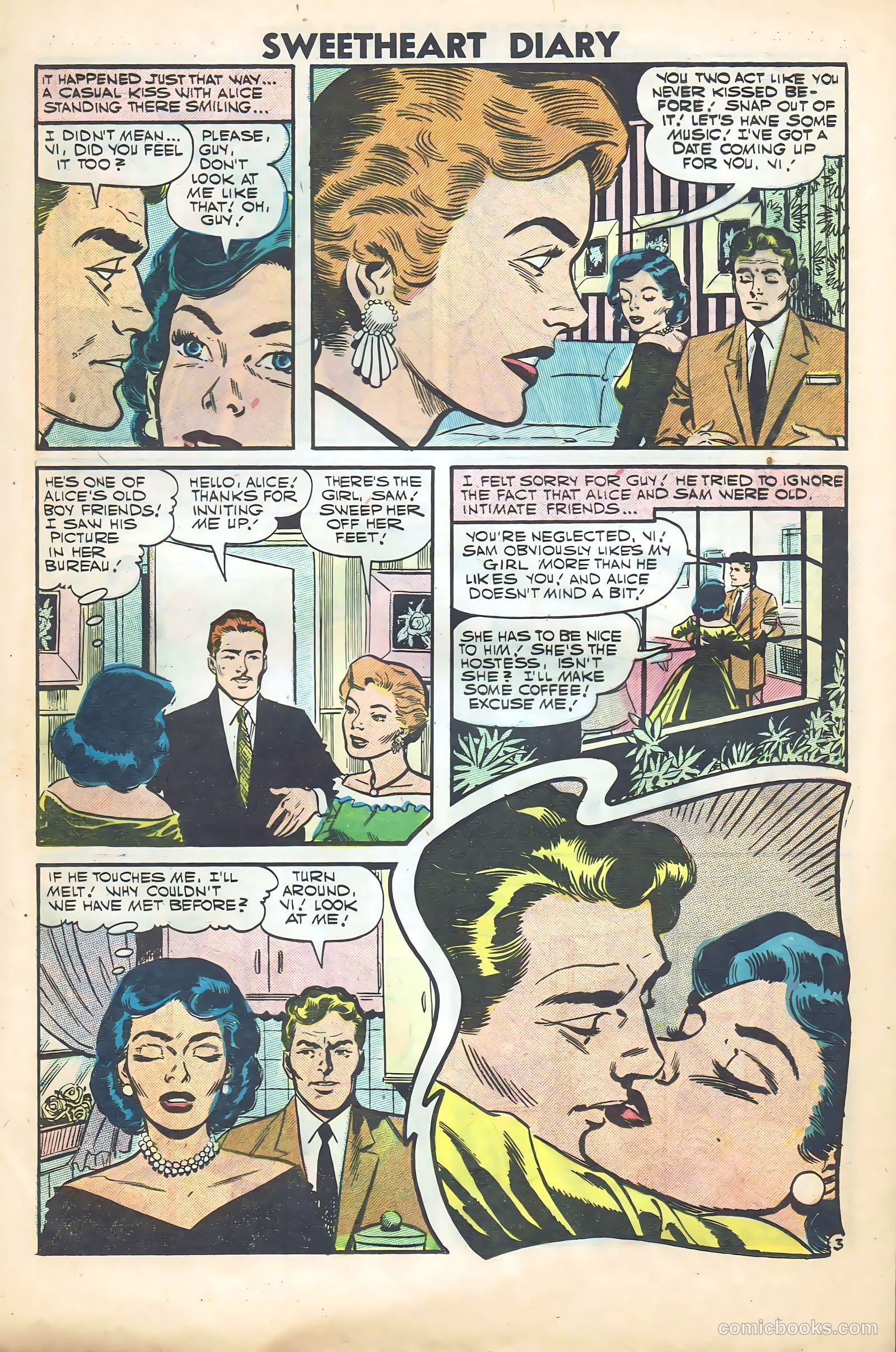 Sweetheart Diary #39 (1957) — page 13 of 36