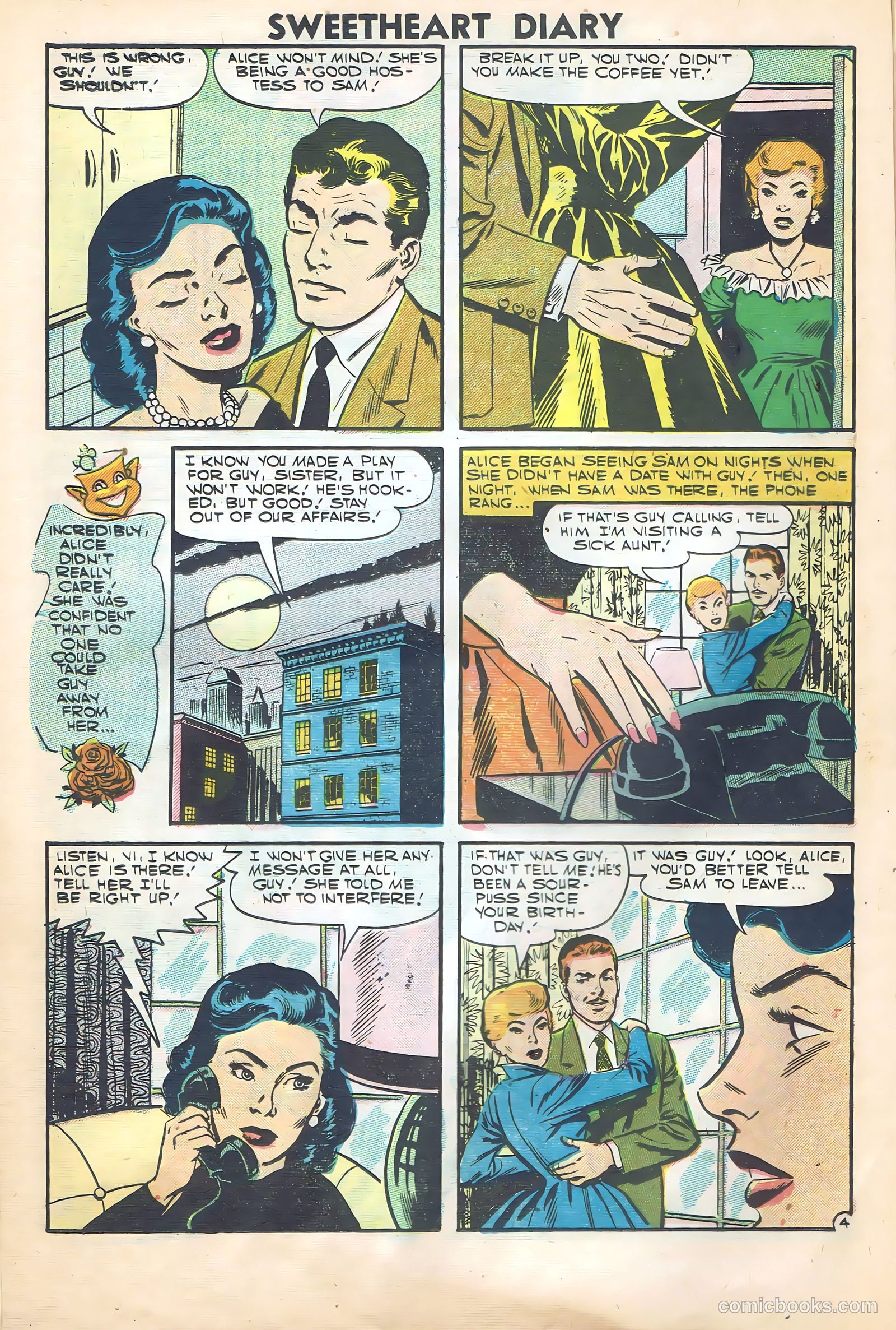 Sweetheart Diary #39 (1957) — page 14 of 36