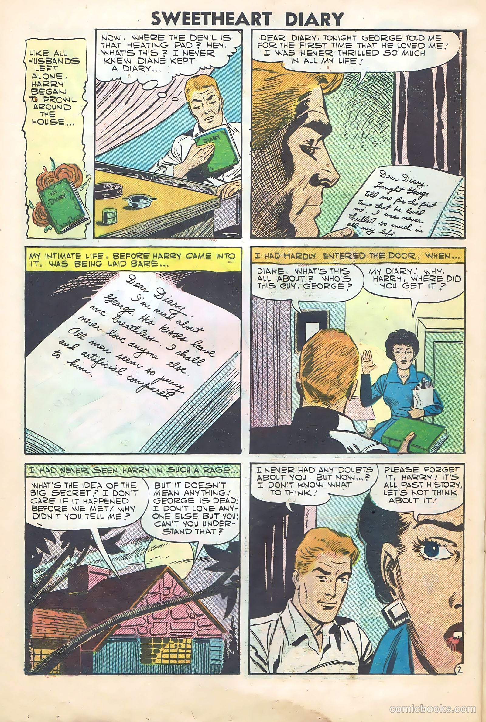Sweetheart Diary #39 (1957) — page 20 of 36
