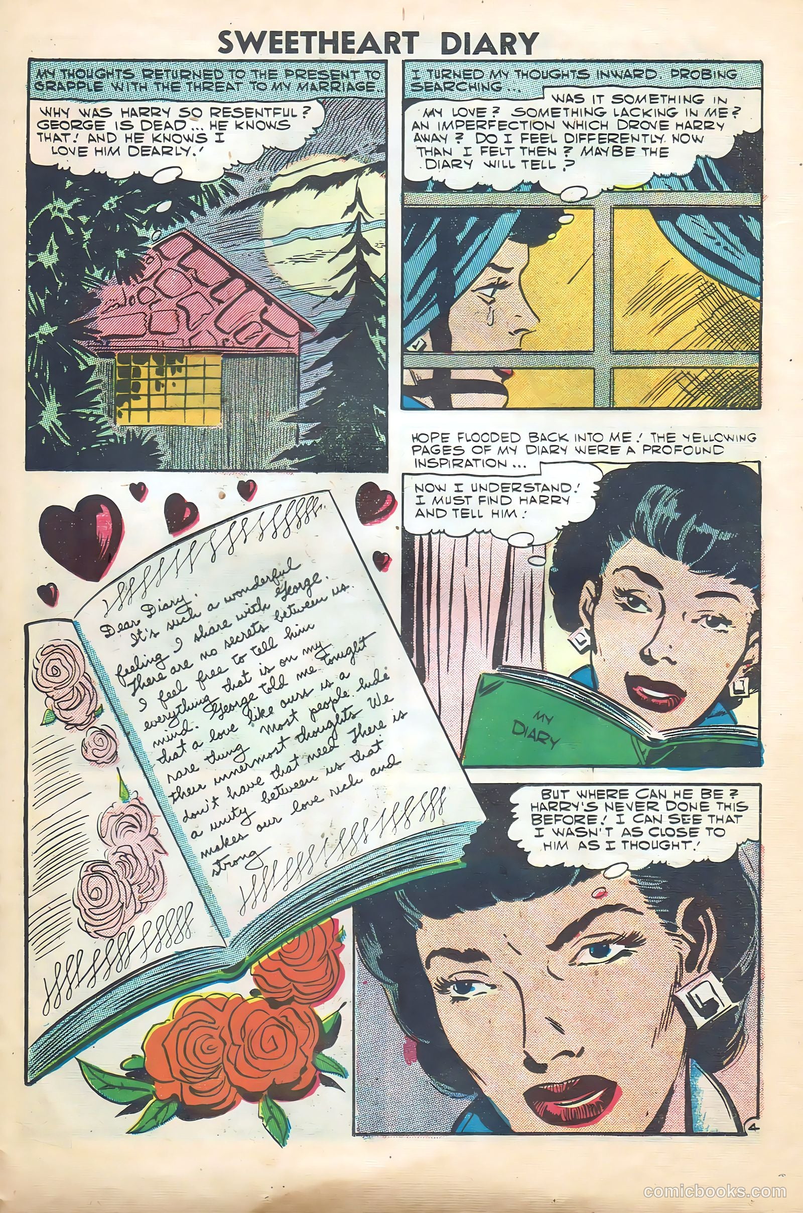 Sweetheart Diary #39 (1957) — page 23 of 36
