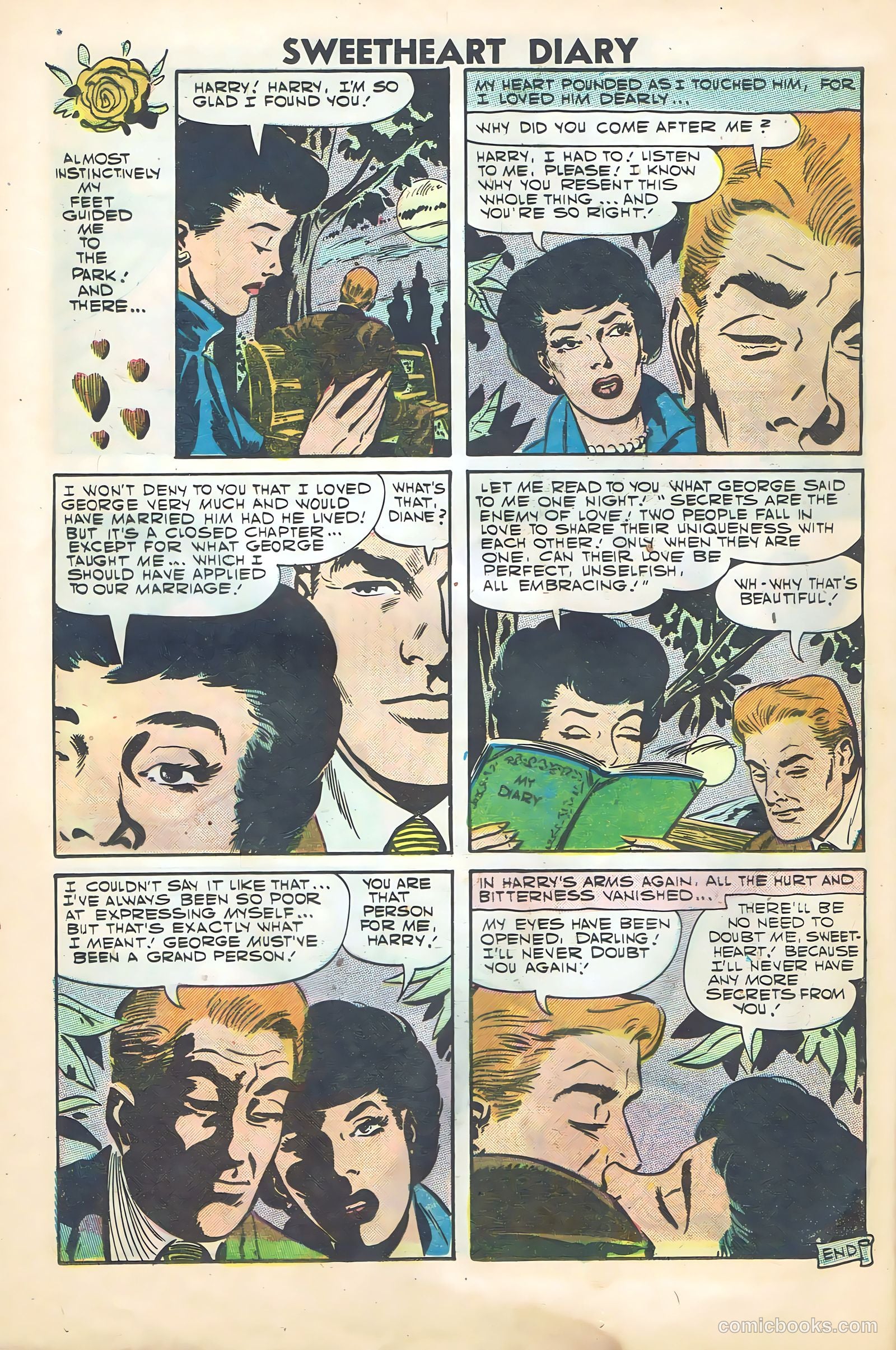 Sweetheart Diary #39 (1957) — page 24 of 36