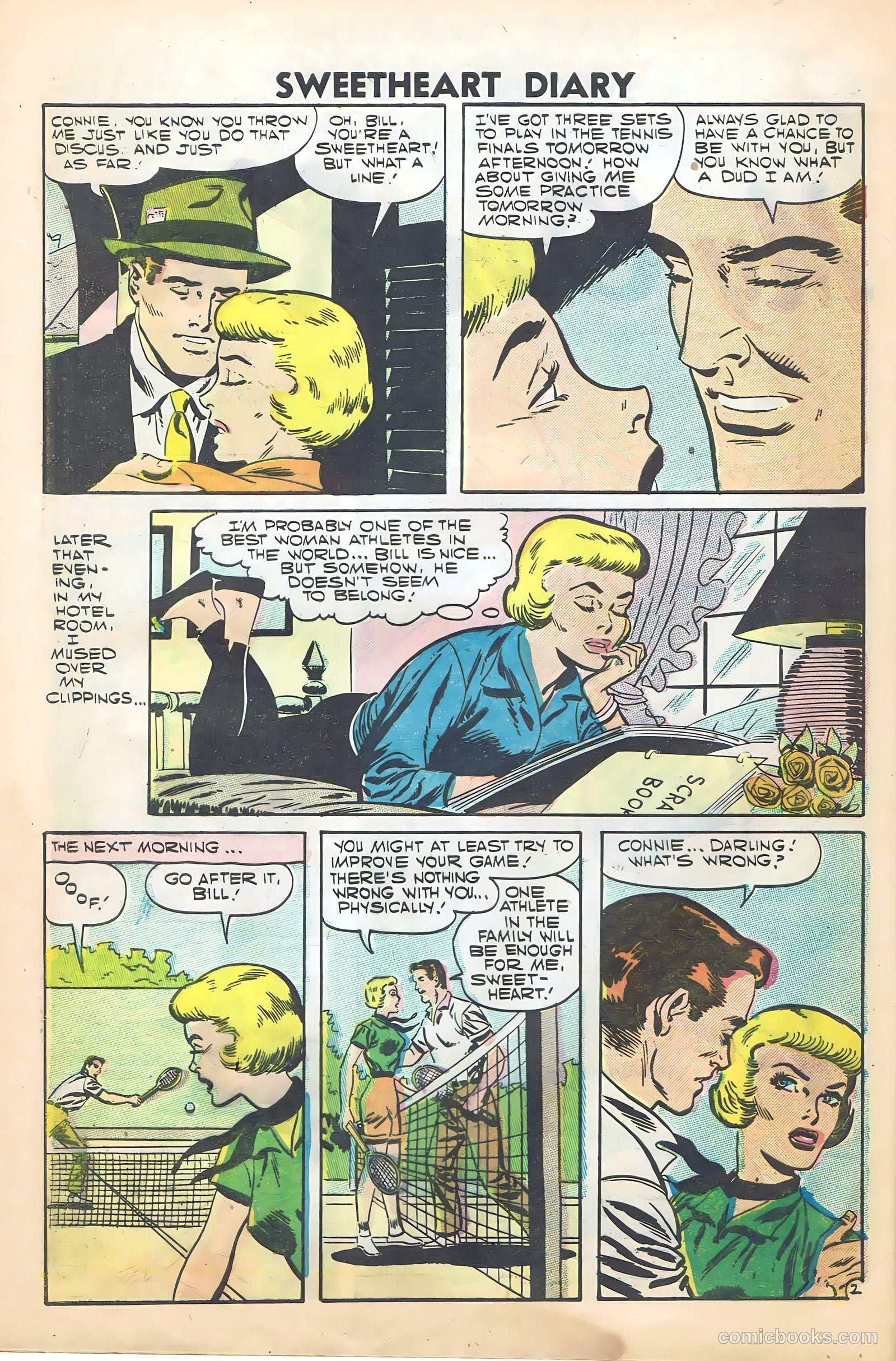 Sweetheart Diary #39 (1957) — page 28 of 36