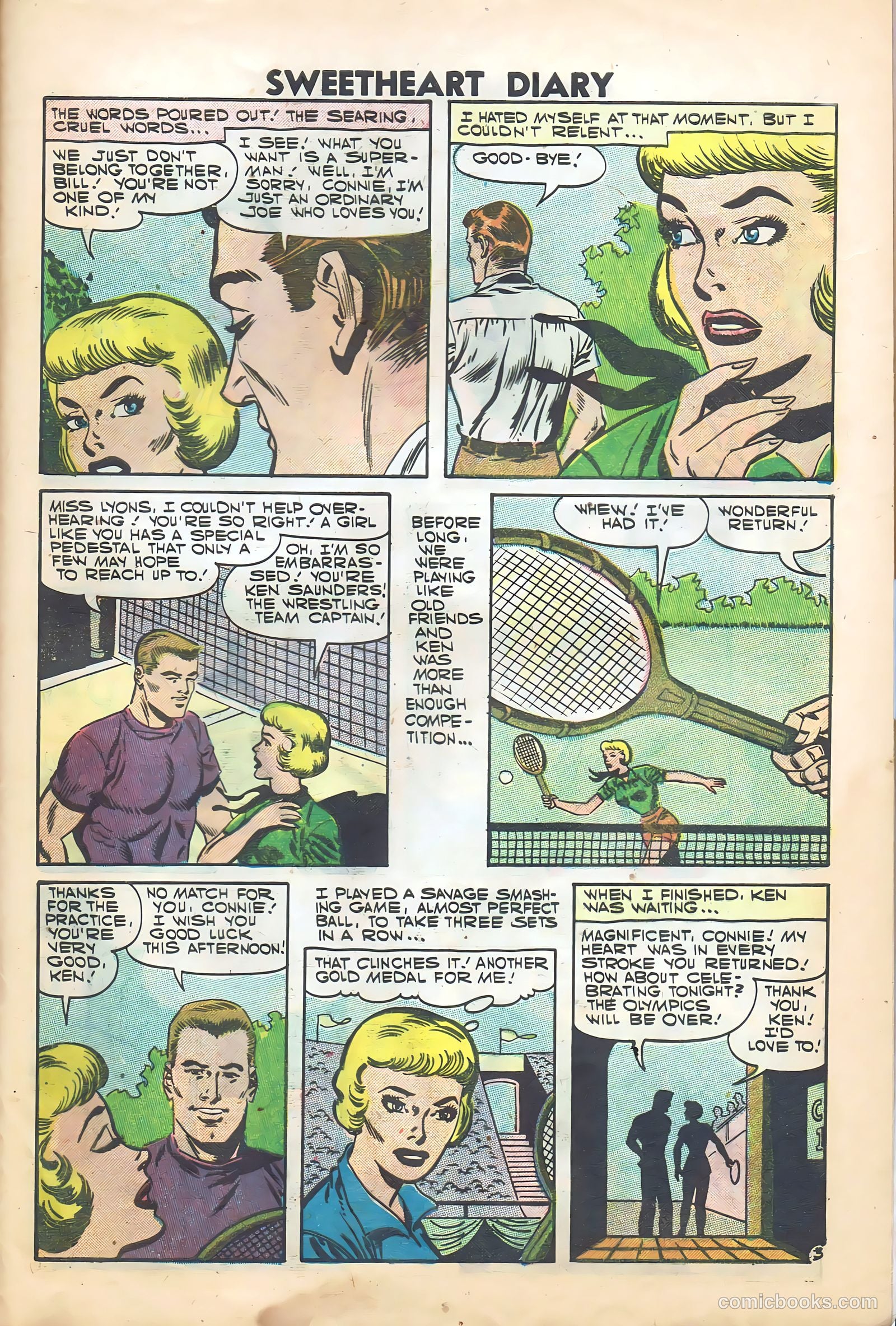Sweetheart Diary #39 (1957) — page 29 of 36