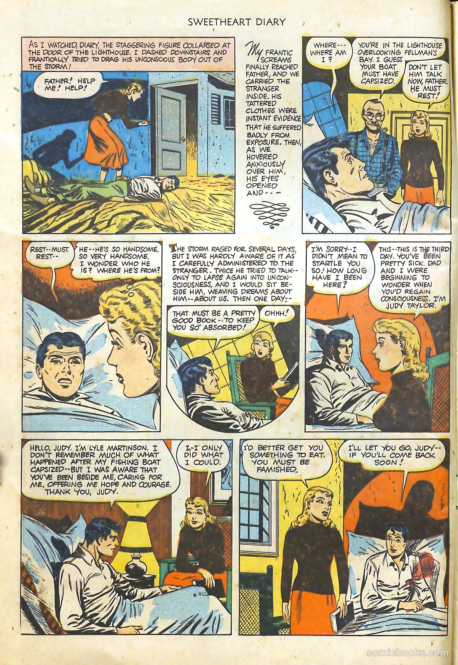 Sweetheart Diary #4 (1950) — page 4 of 36