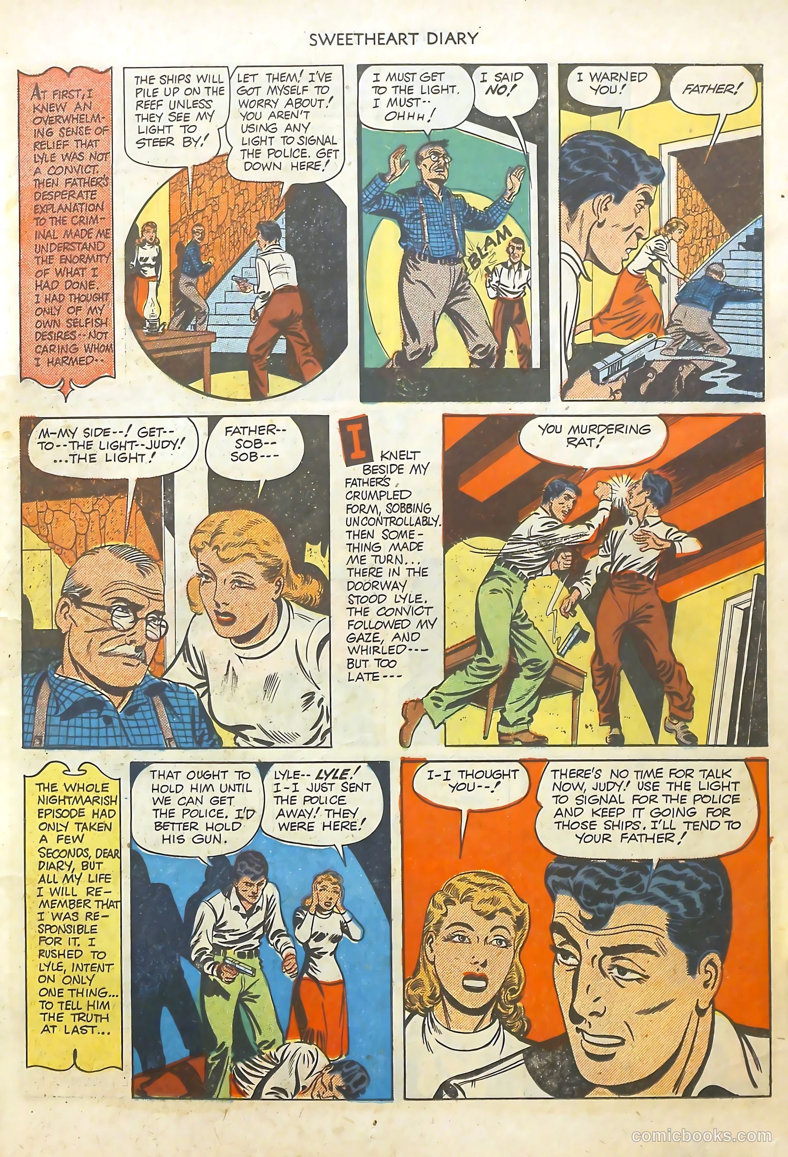 Sweetheart Diary #4 (1950) — page 11 of 36