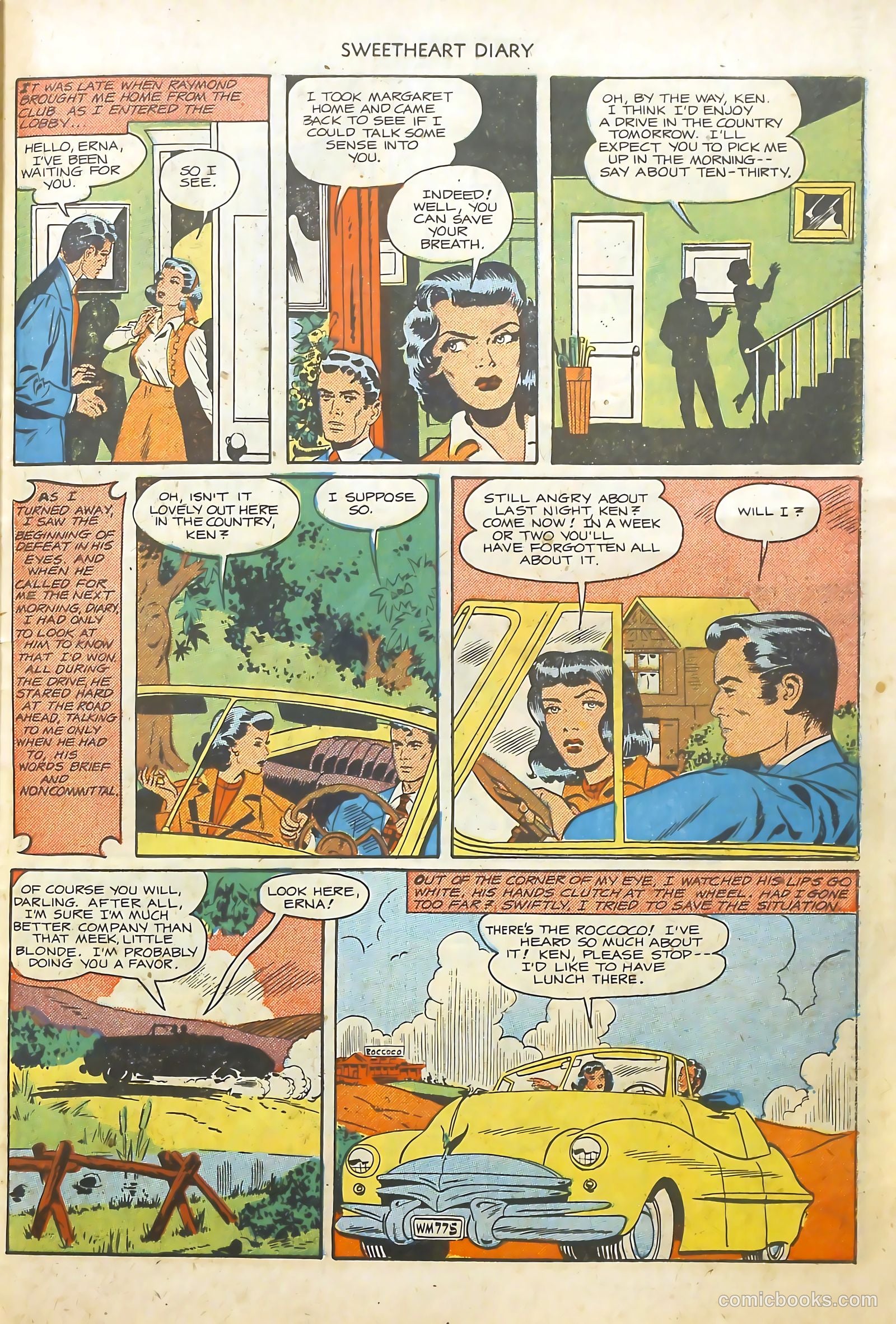 Sweetheart Diary #4 (1950) — page 27 of 36