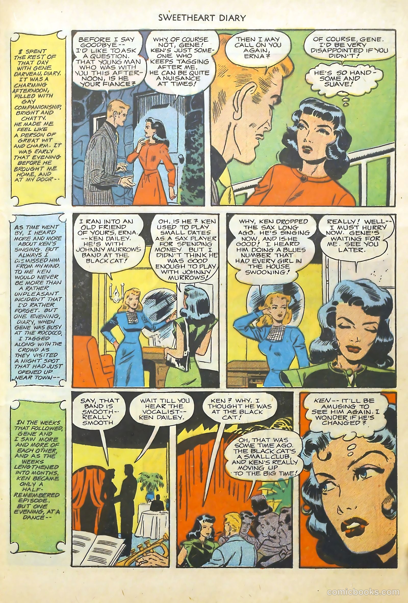 Sweetheart Diary #4 (1950) — page 29 of 36