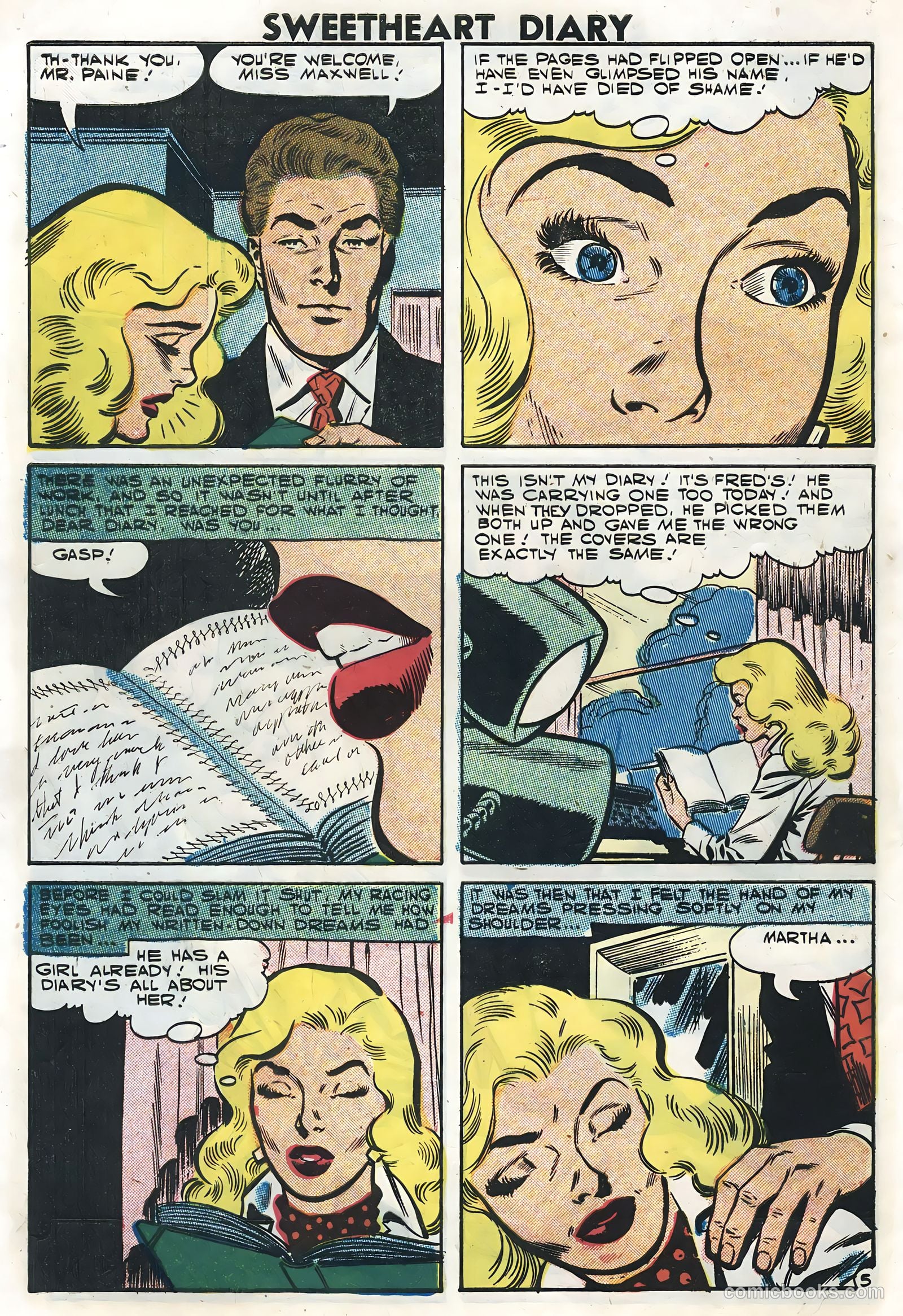 Sweetheart Diary #40 (1958) — page 8 of 36