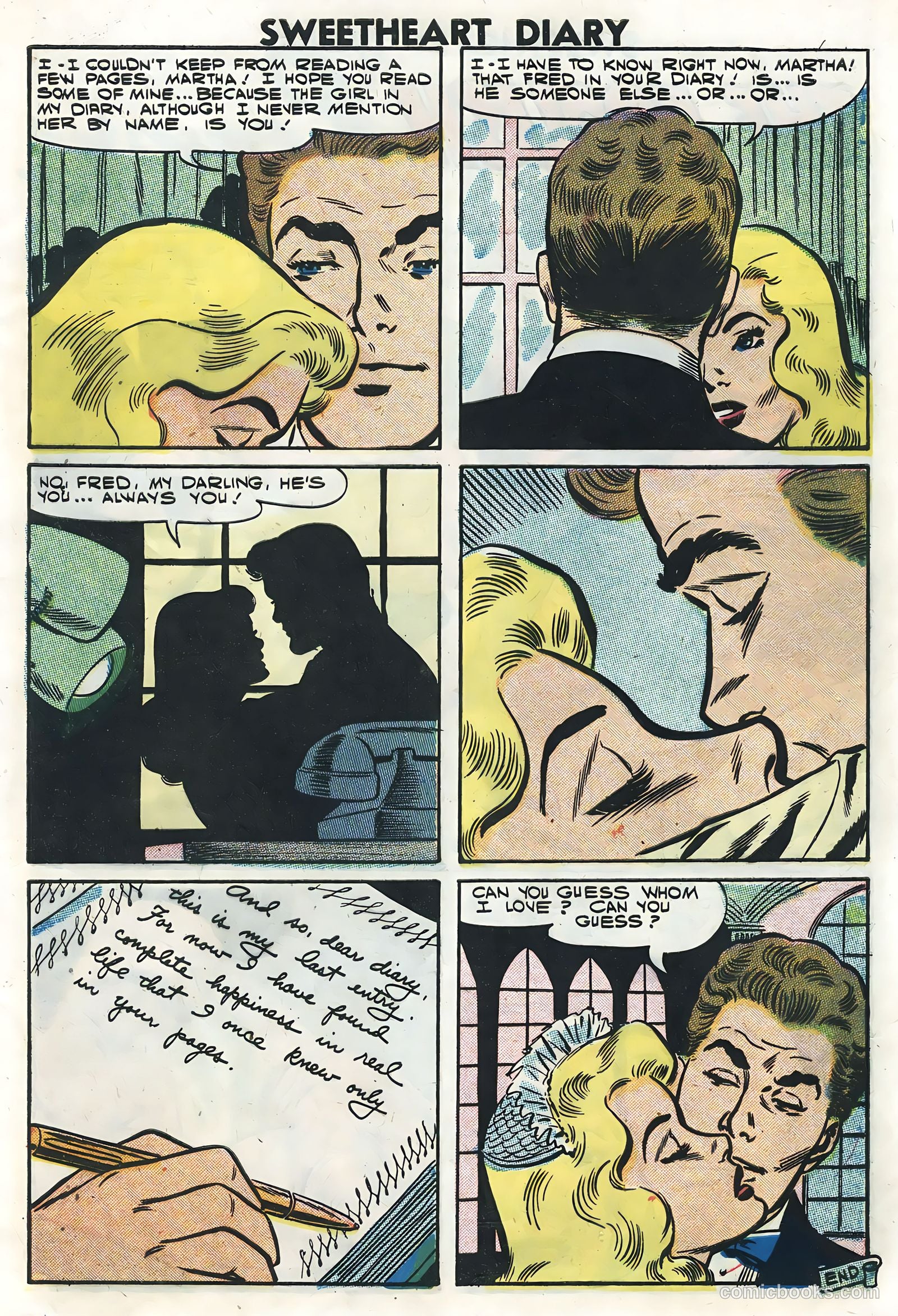Sweetheart Diary #40 (1958) — page 9 of 36