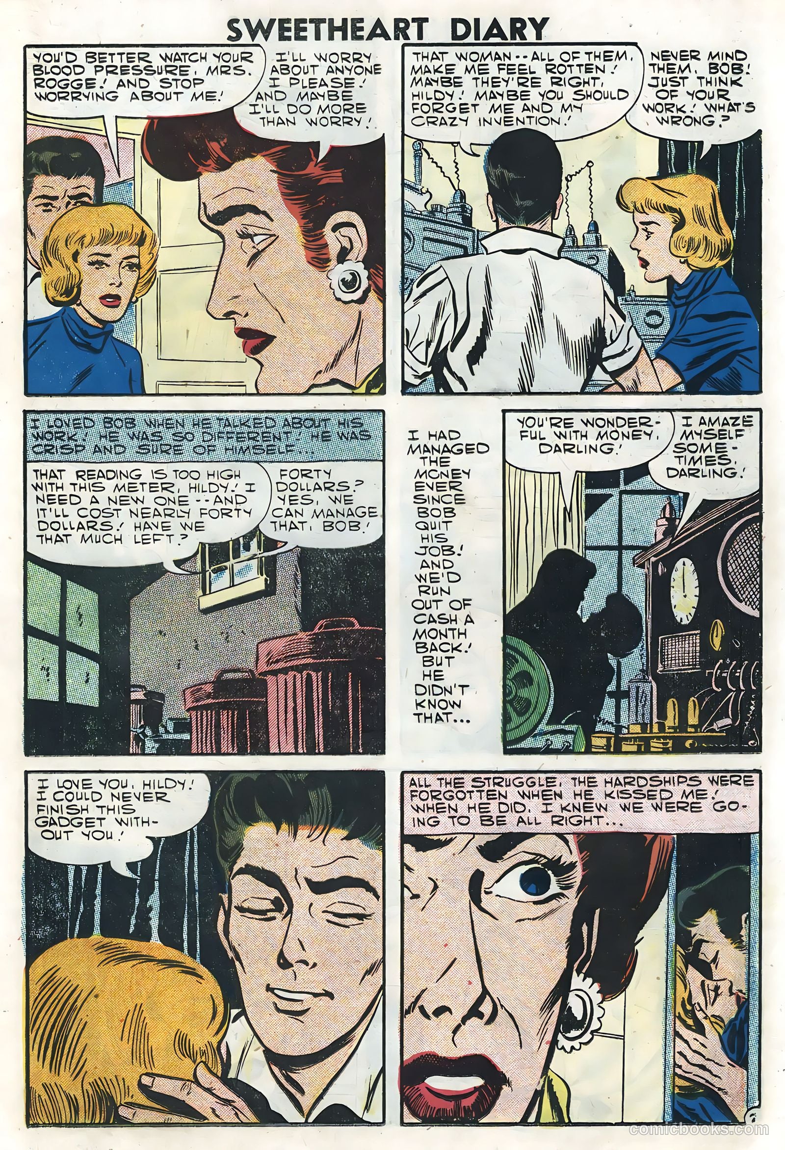 Sweetheart Diary #40 (1958) — page 11 of 36