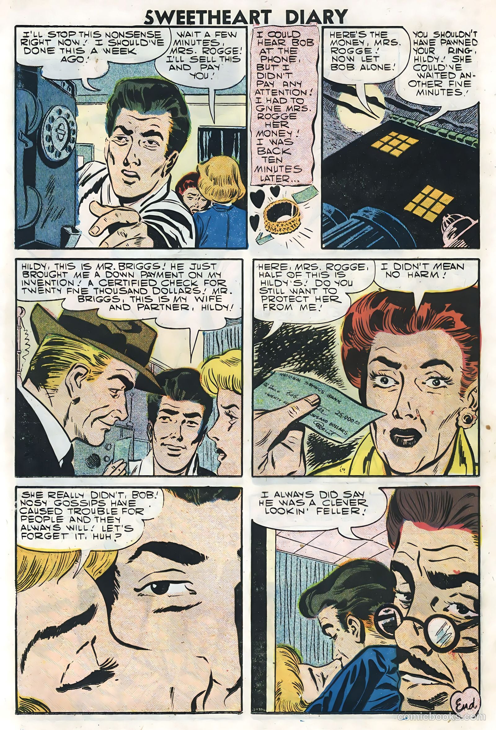 Sweetheart Diary #40 (1958) — page 14 of 36