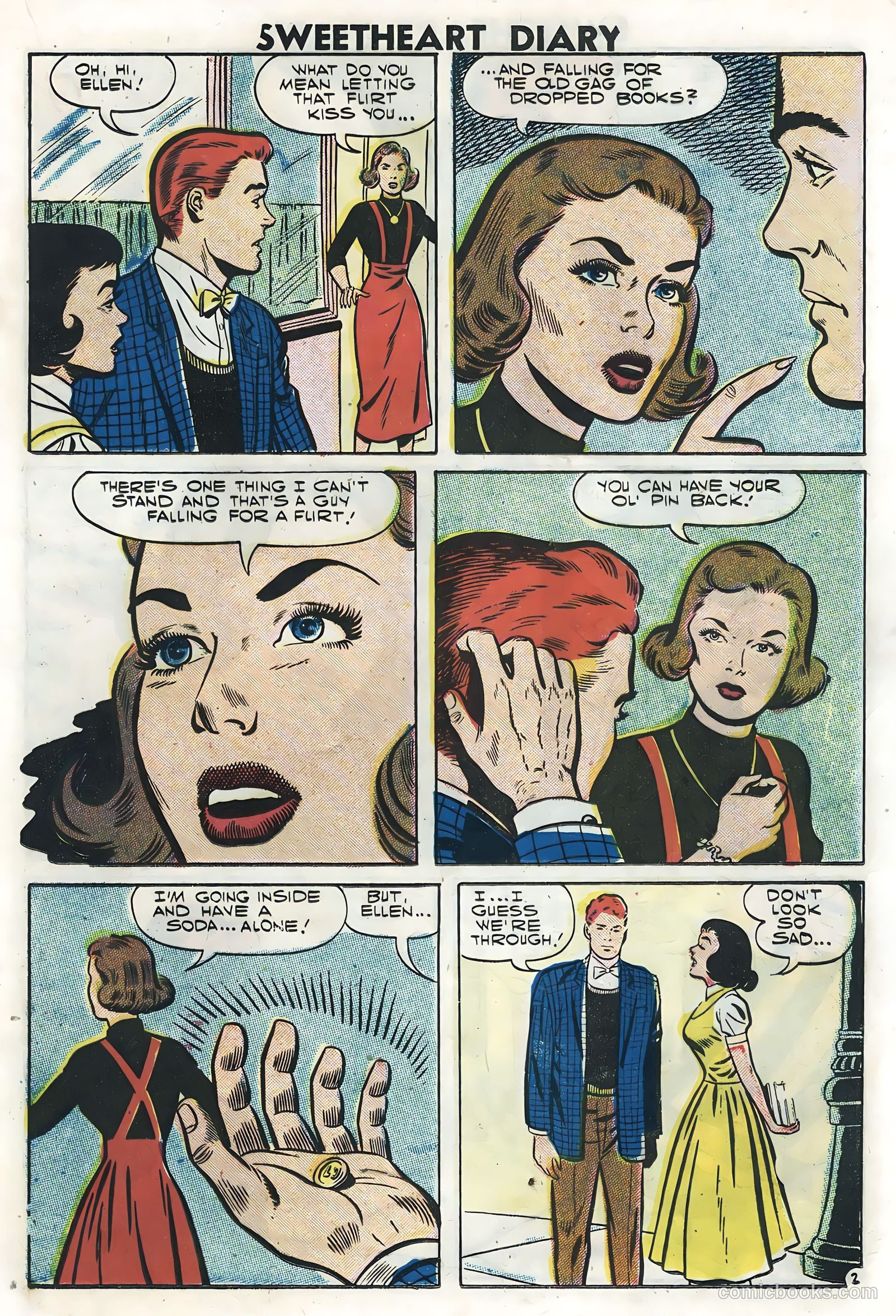 Sweetheart Diary #40 (1958) — page 17 of 36