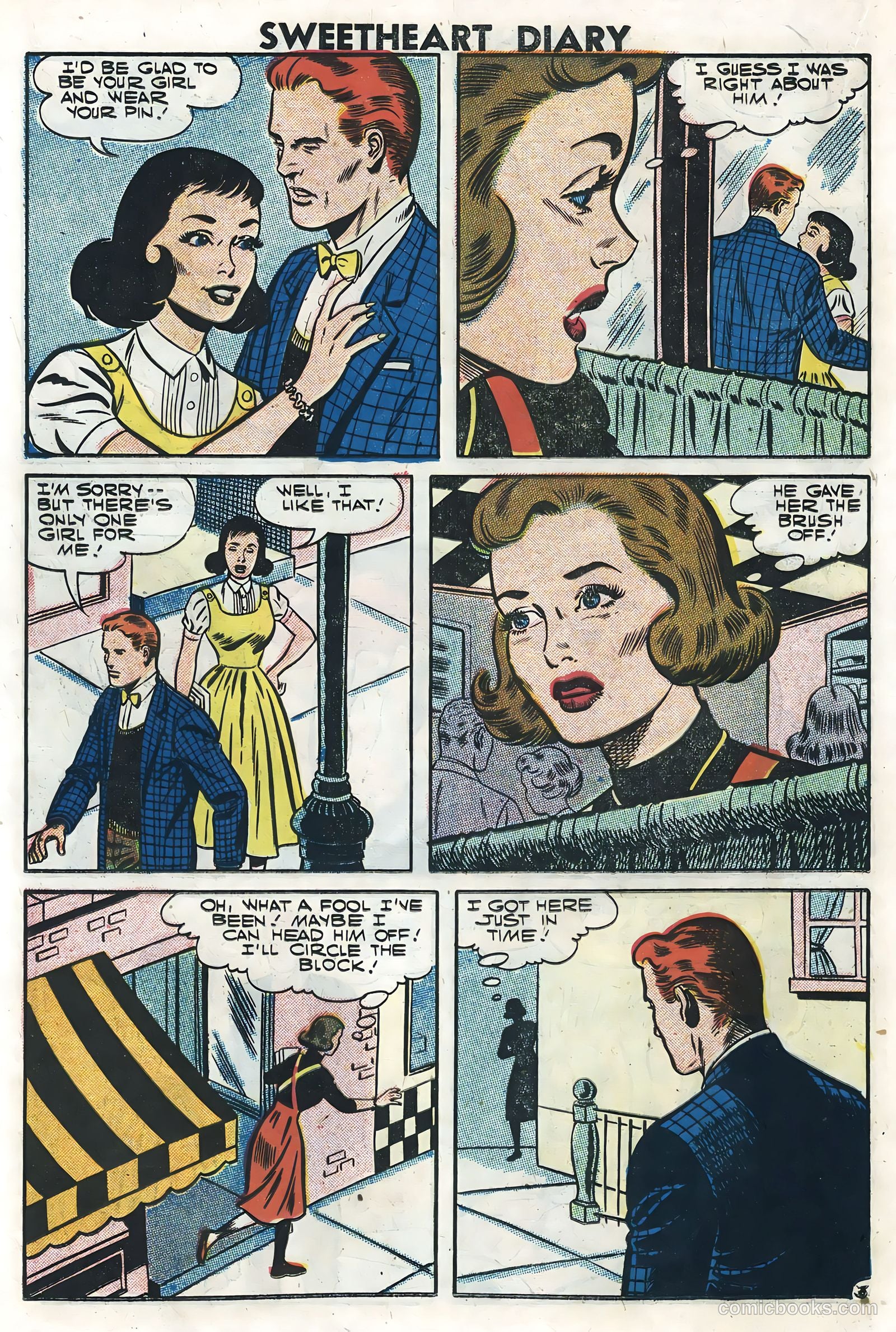 Sweetheart Diary #40 (1958) — page 18 of 36