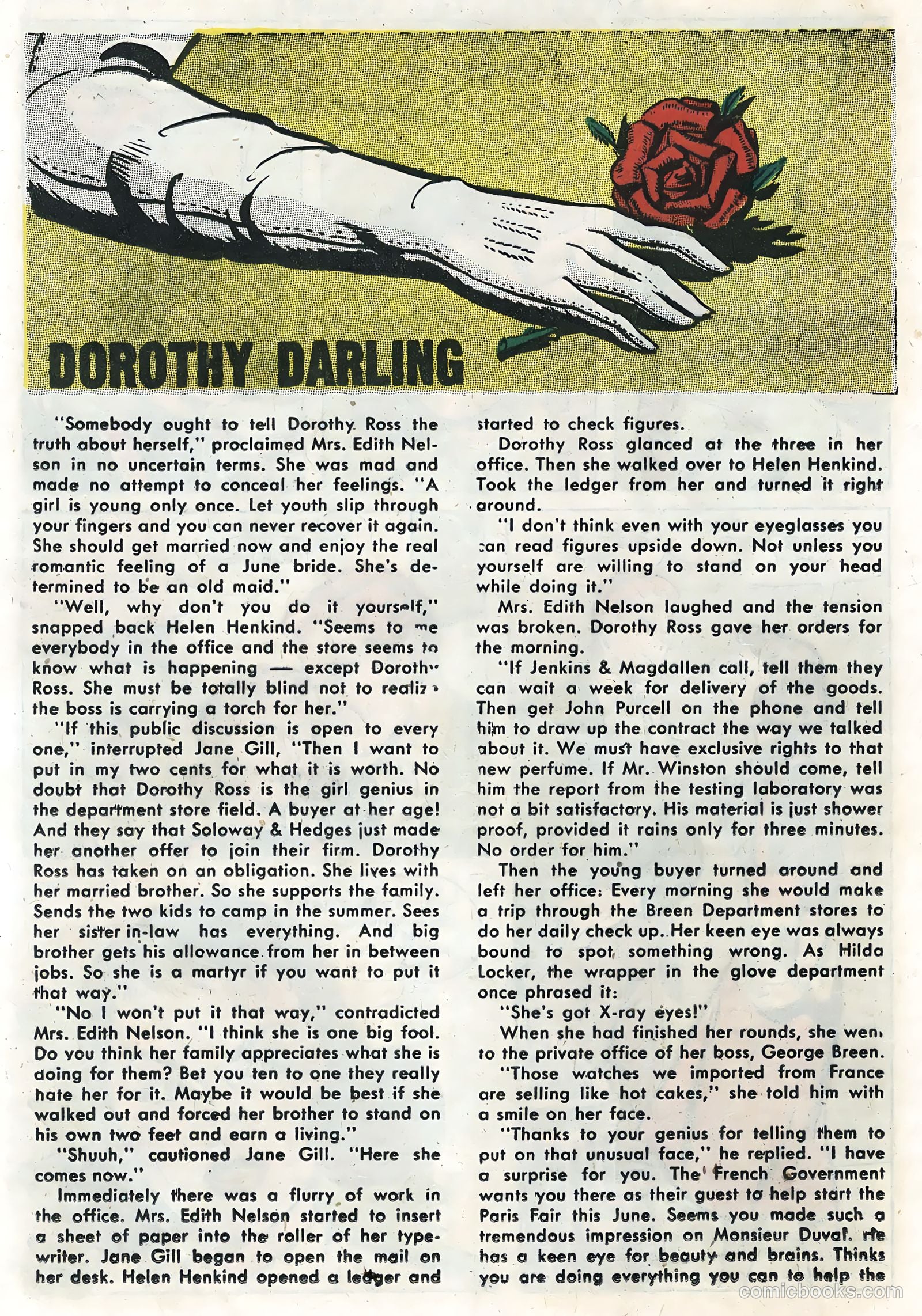 Sweetheart Diary #40 (1958) — page 20 of 36